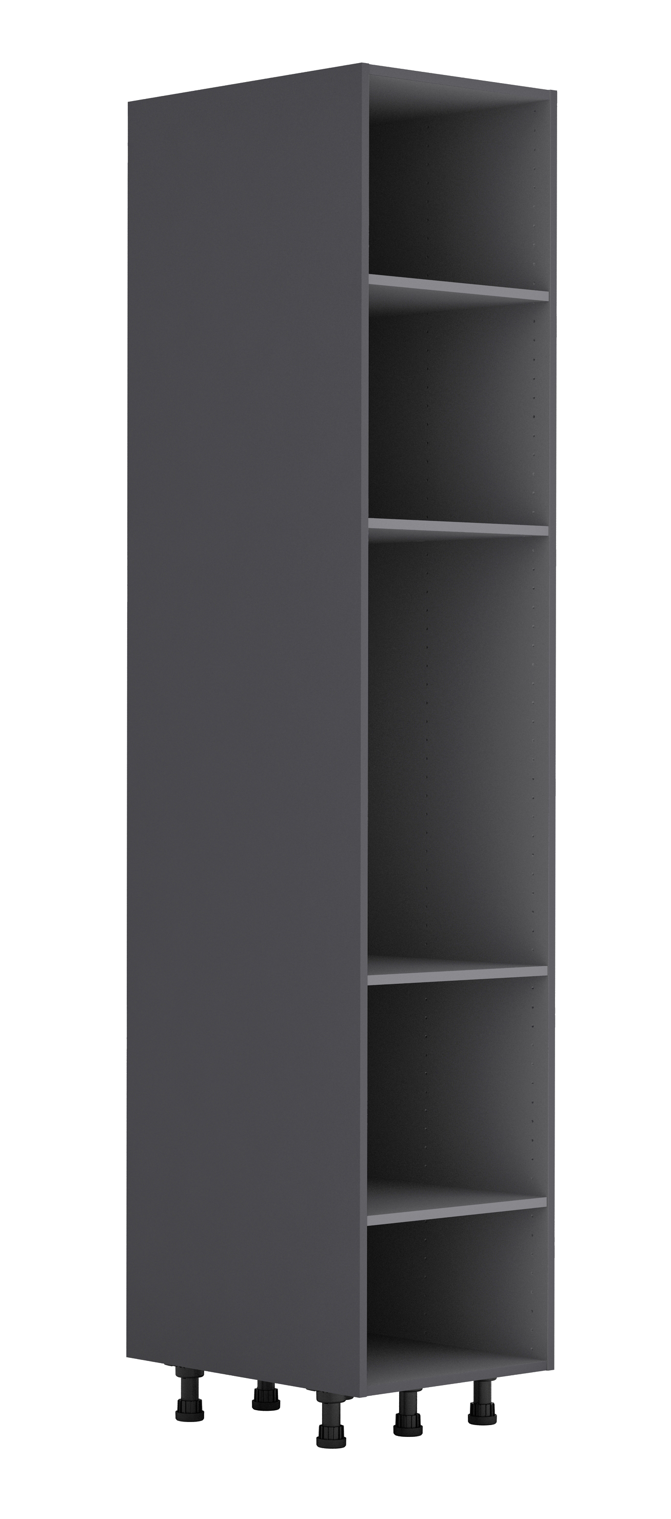 Mueble columna gris delinia id 45x214,4 cm