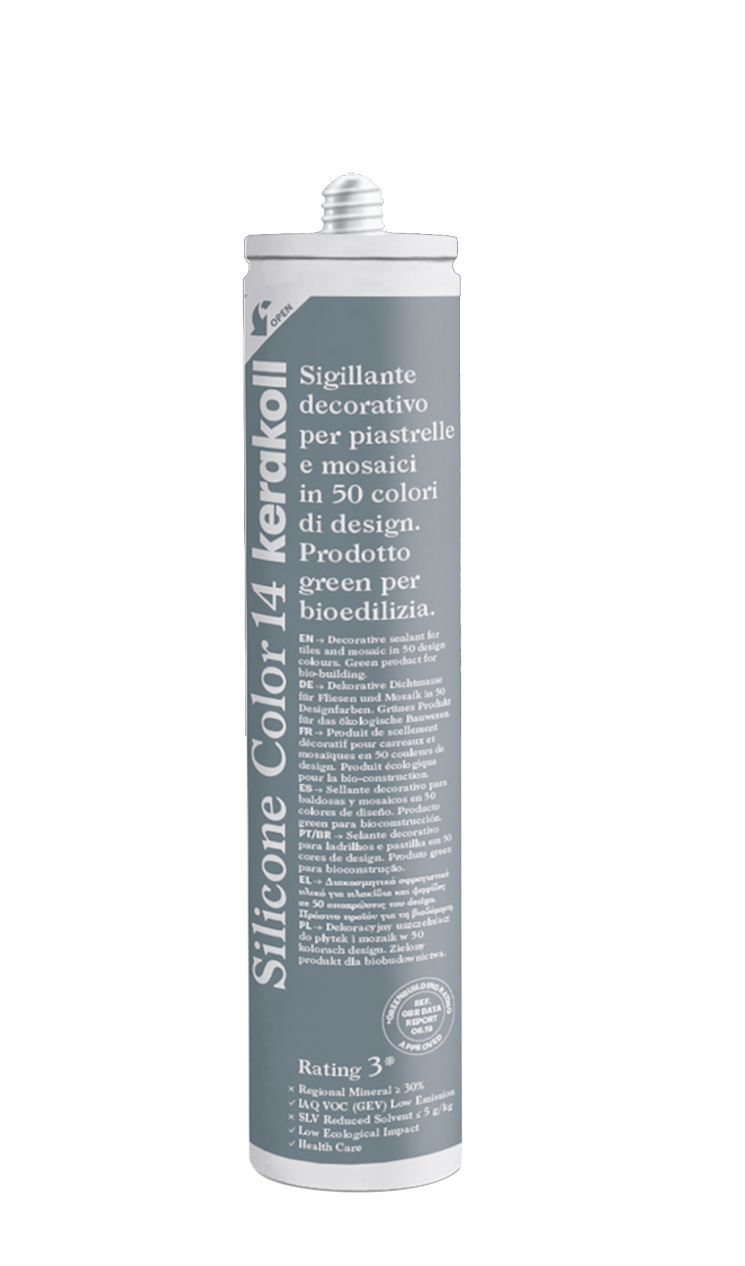 Silikon sanitarny color 14 310 ml Kerakoll - 2