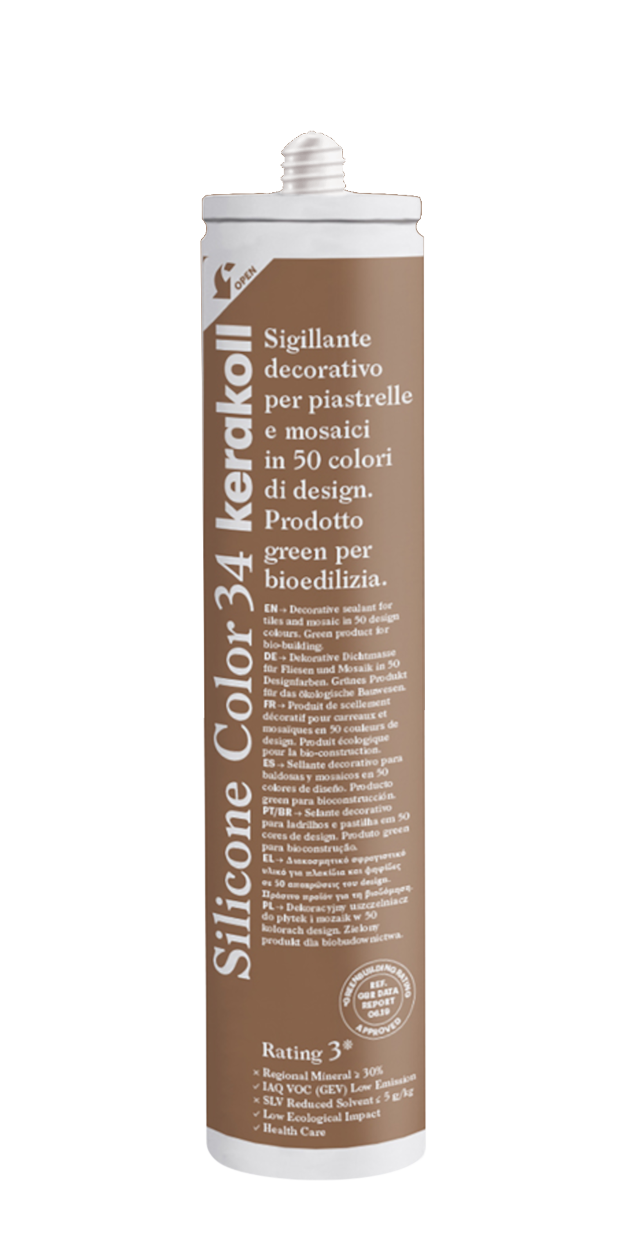 Silikon sanitarny color 34 310 ml Kerakoll - 2