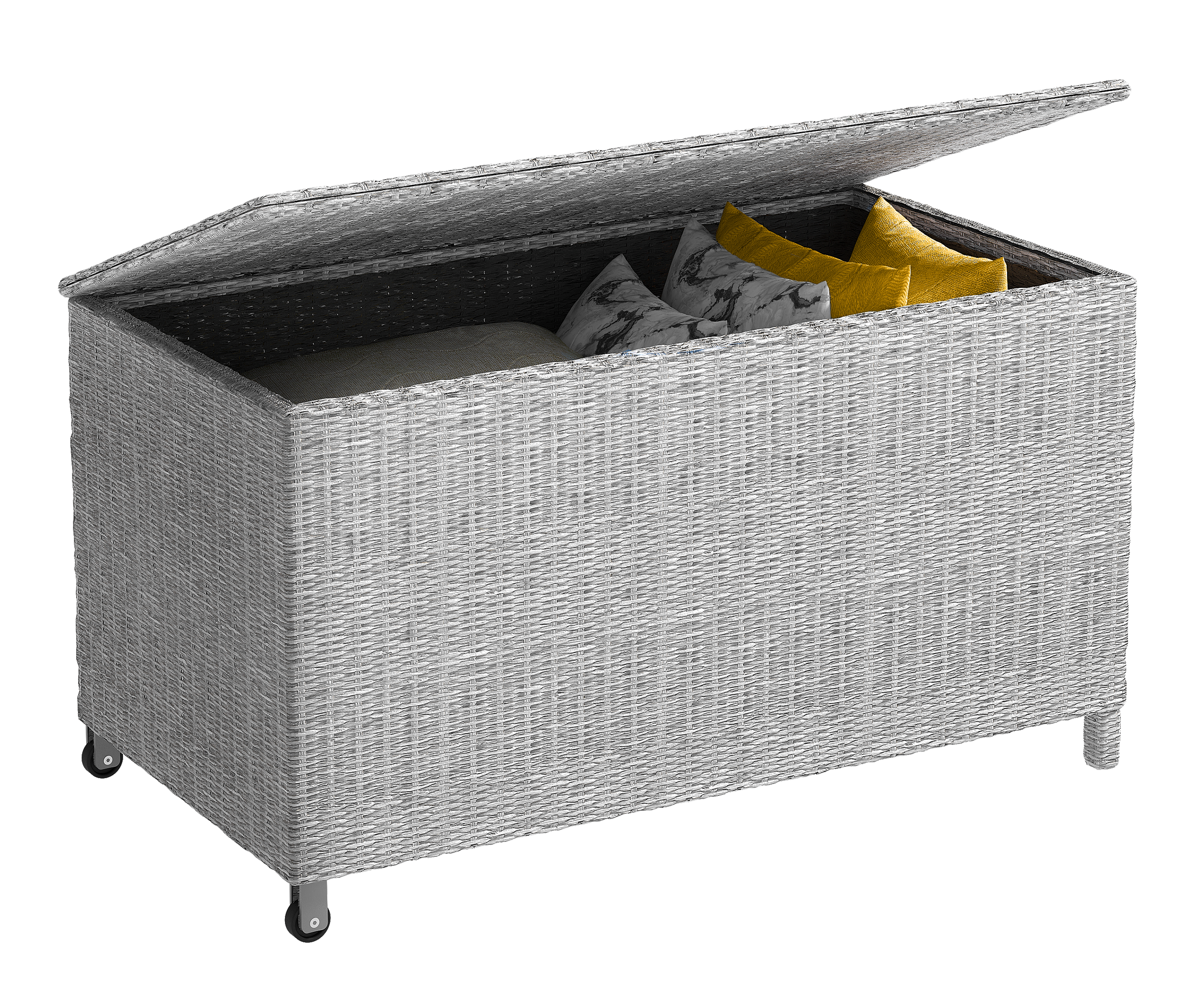 Baule NATERIAL in alluminio grigio L 120 x H 68 x P 60 cm - 2