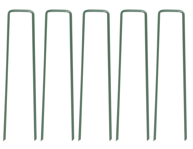 Szpilki do mocowania sztucznej trawy 150 mm 5 szt.