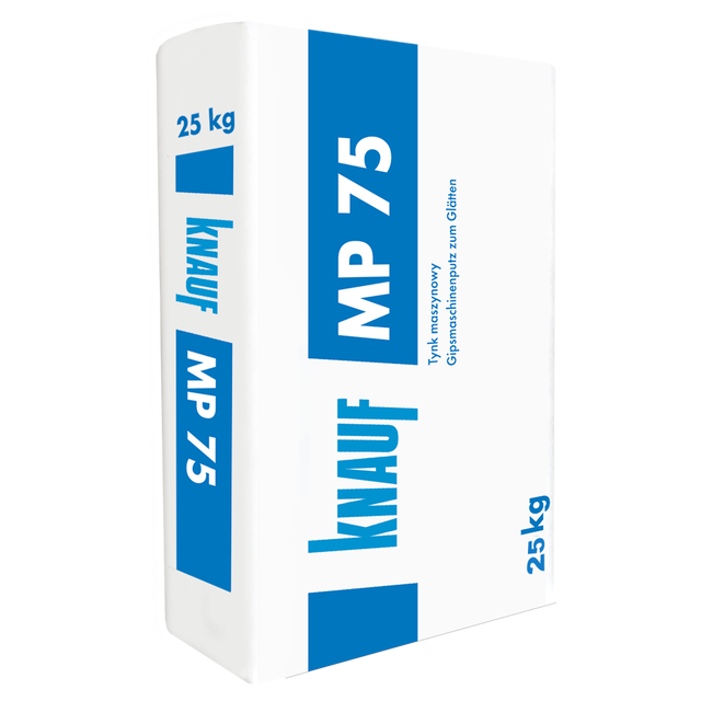 Tynk gipsowy maszynowy mp 75 25kg Knauf