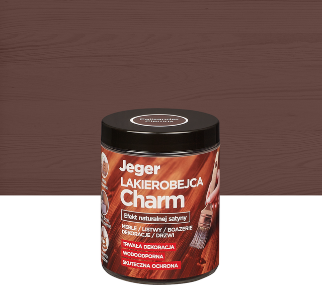 Lakierobejca Charm 0.2 l Palisander ciemny Jeger