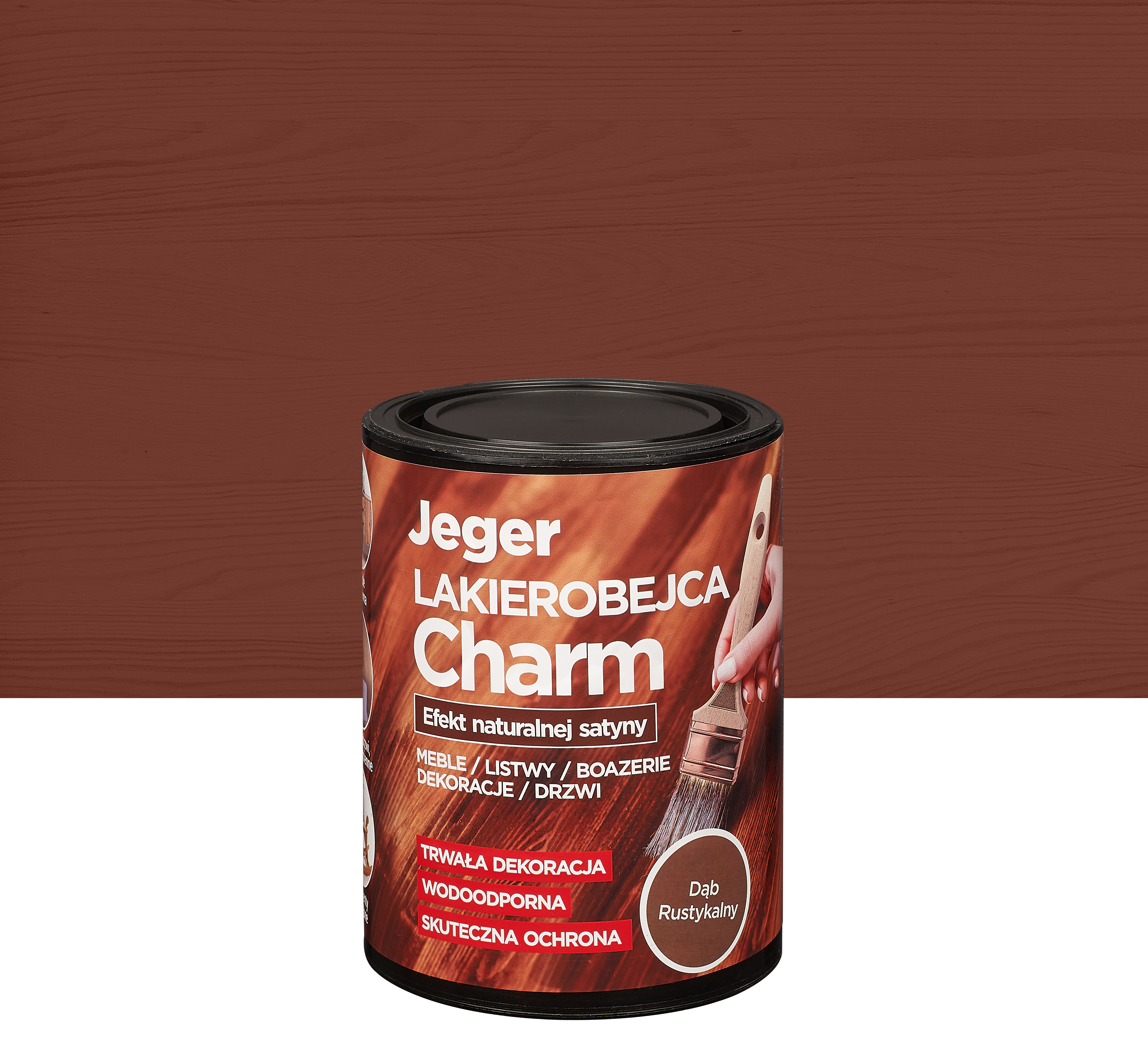 Lakierobejca Charm 0.75 l Dąb rustykalny Jeger