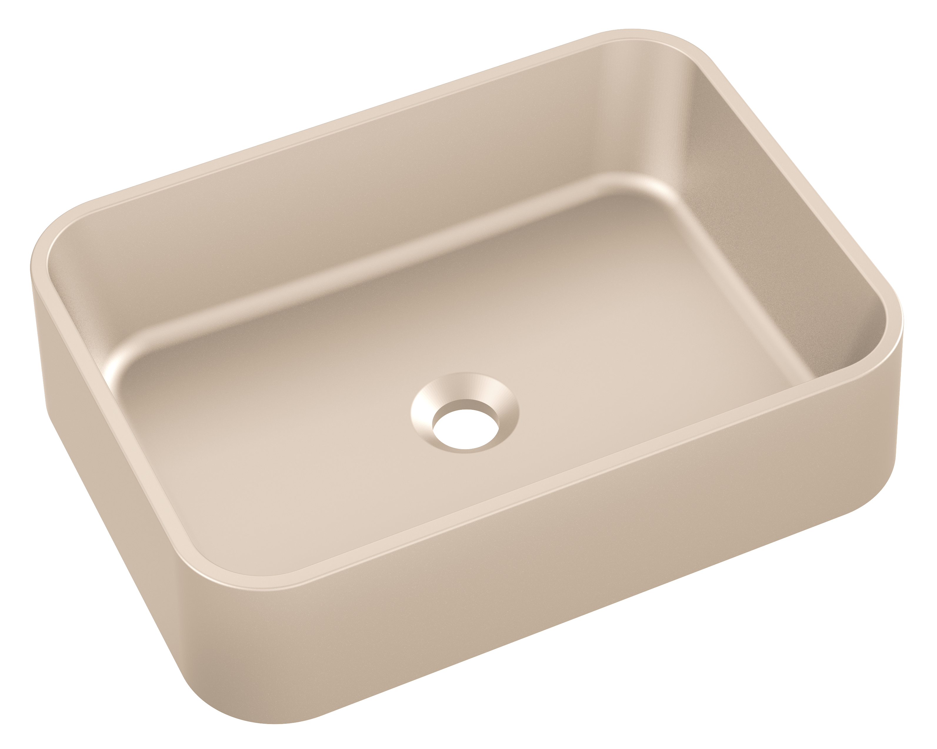 Umywalka konglomeratowa Cres Beż 54.5 x 40.5 Axis