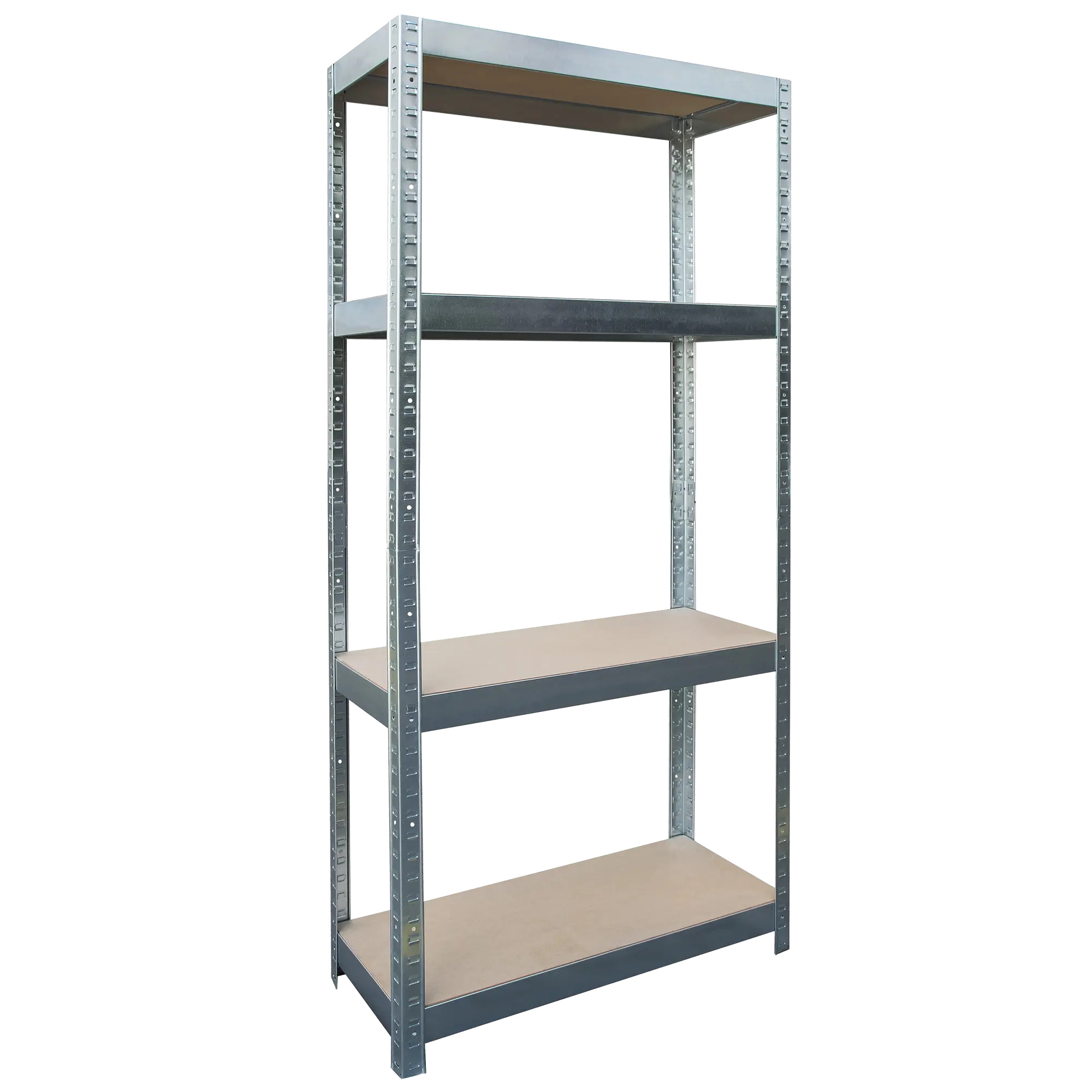 Regał metalowy 100 kg 150 x 70 x 30 cm 4P Metalkas - Leroy Merlin
