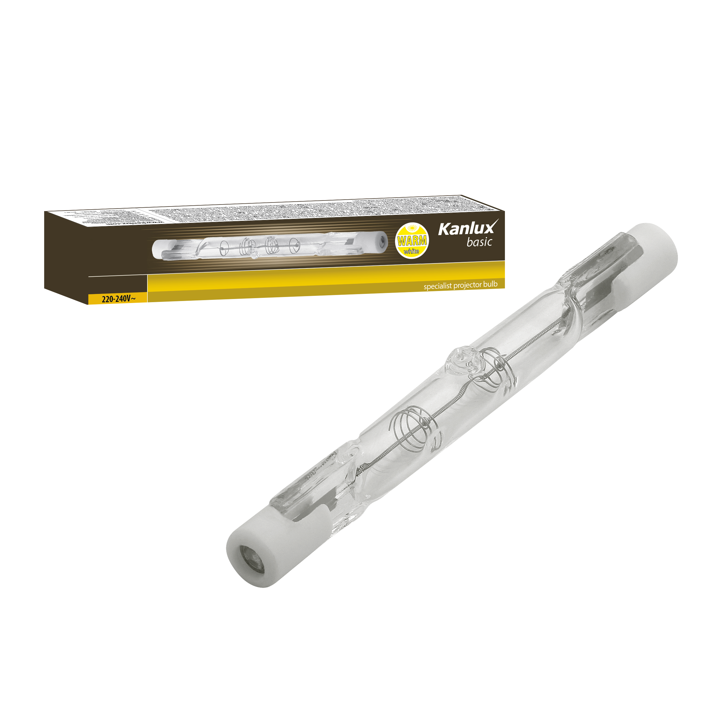 Żarówka halogenowa R7s 1000 W 16000 lm Ciepła Kanlux