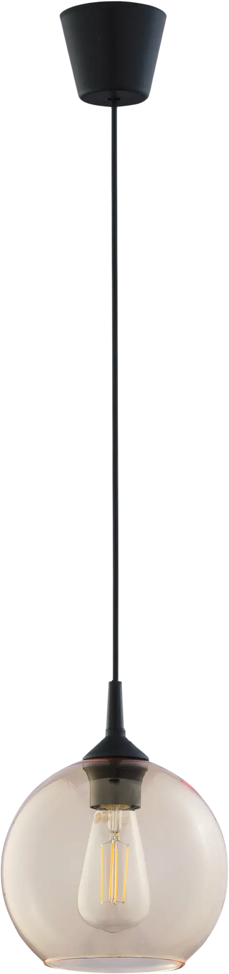 Lampa wisząca Venezia bursztynowa E27 TK Lighting
