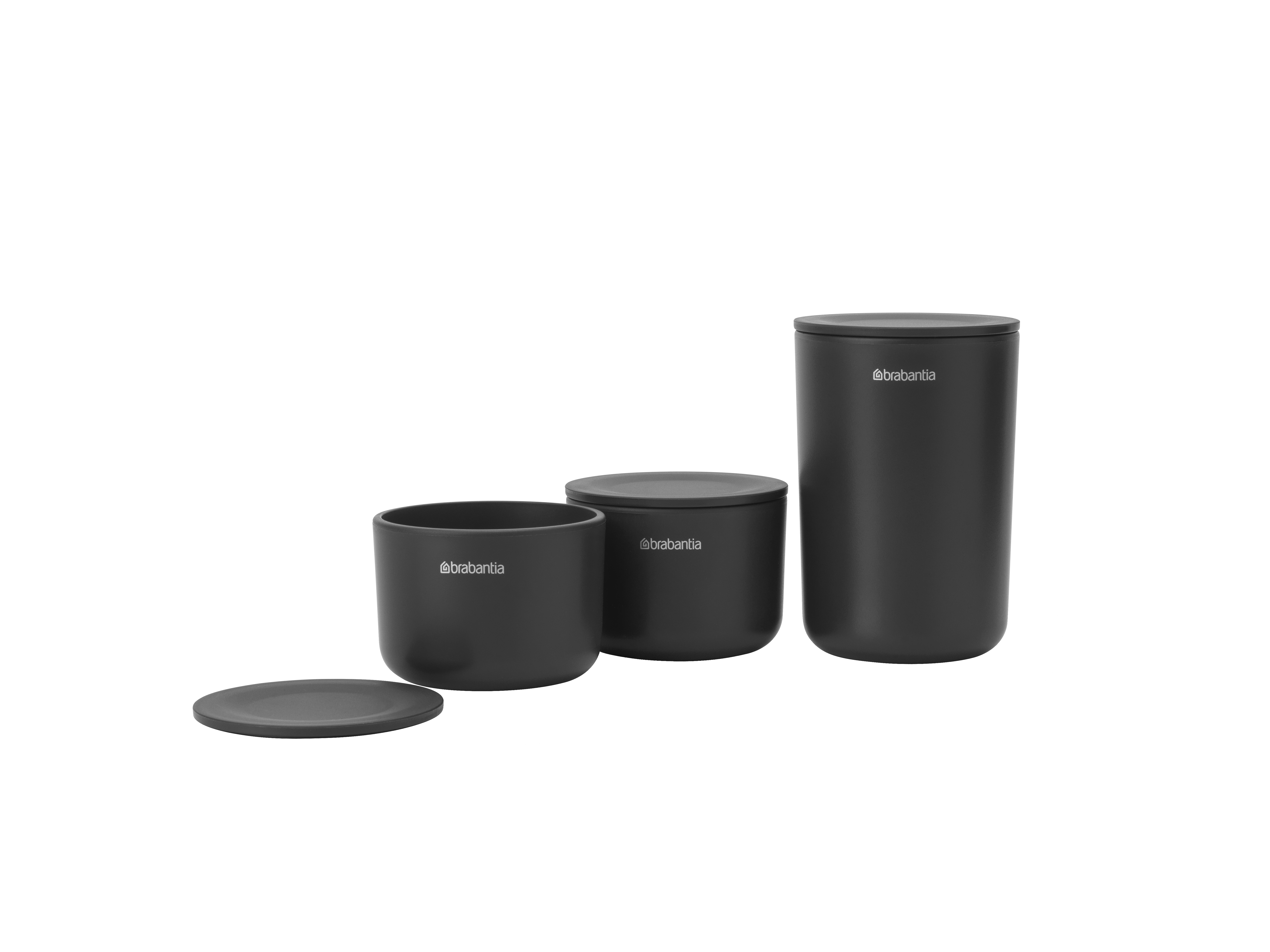 Set 3 botes renew gris 15.5x11.4 cm