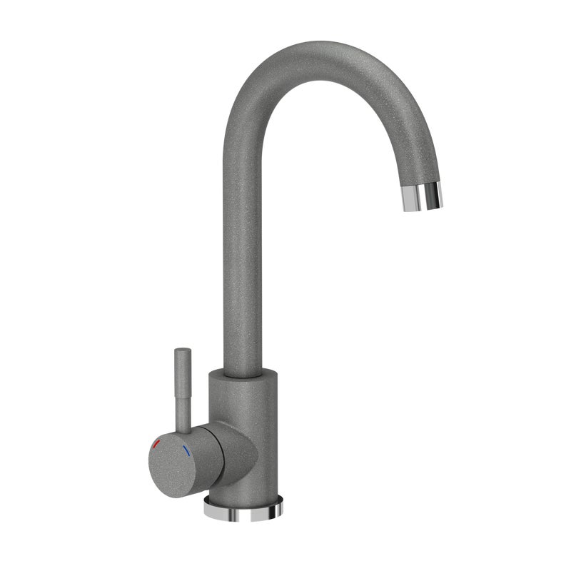 Bateria kuchenna Madeira New Szara wylewka Szara U 32 cm Quadron