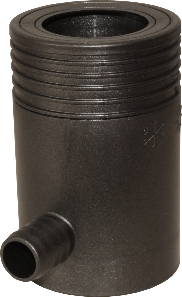 Zbieracz na wodę deszczową do rynny 53-75 mm grafit Marley