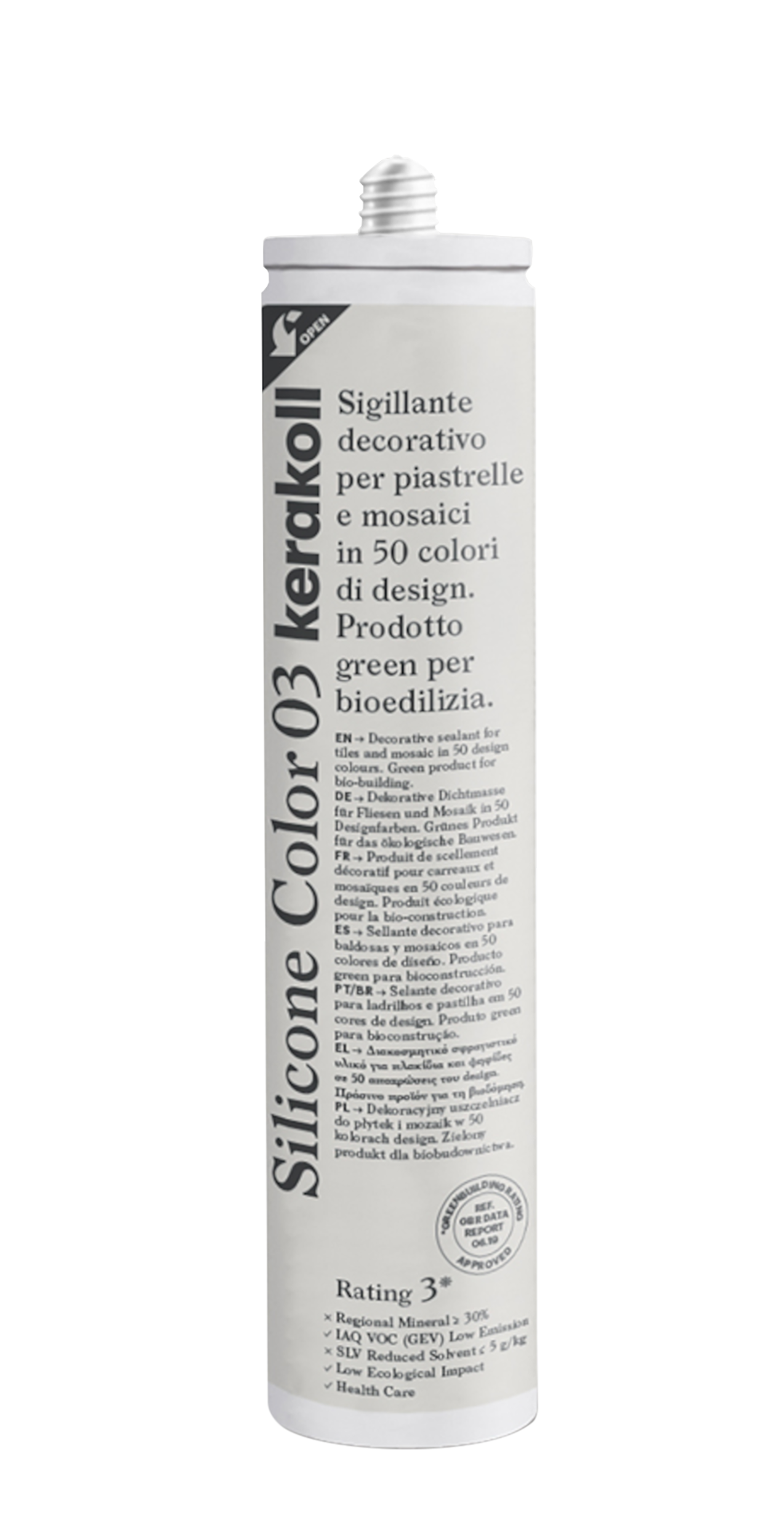 Silikon sanitarny color 03 310 ml Kerakoll - 2