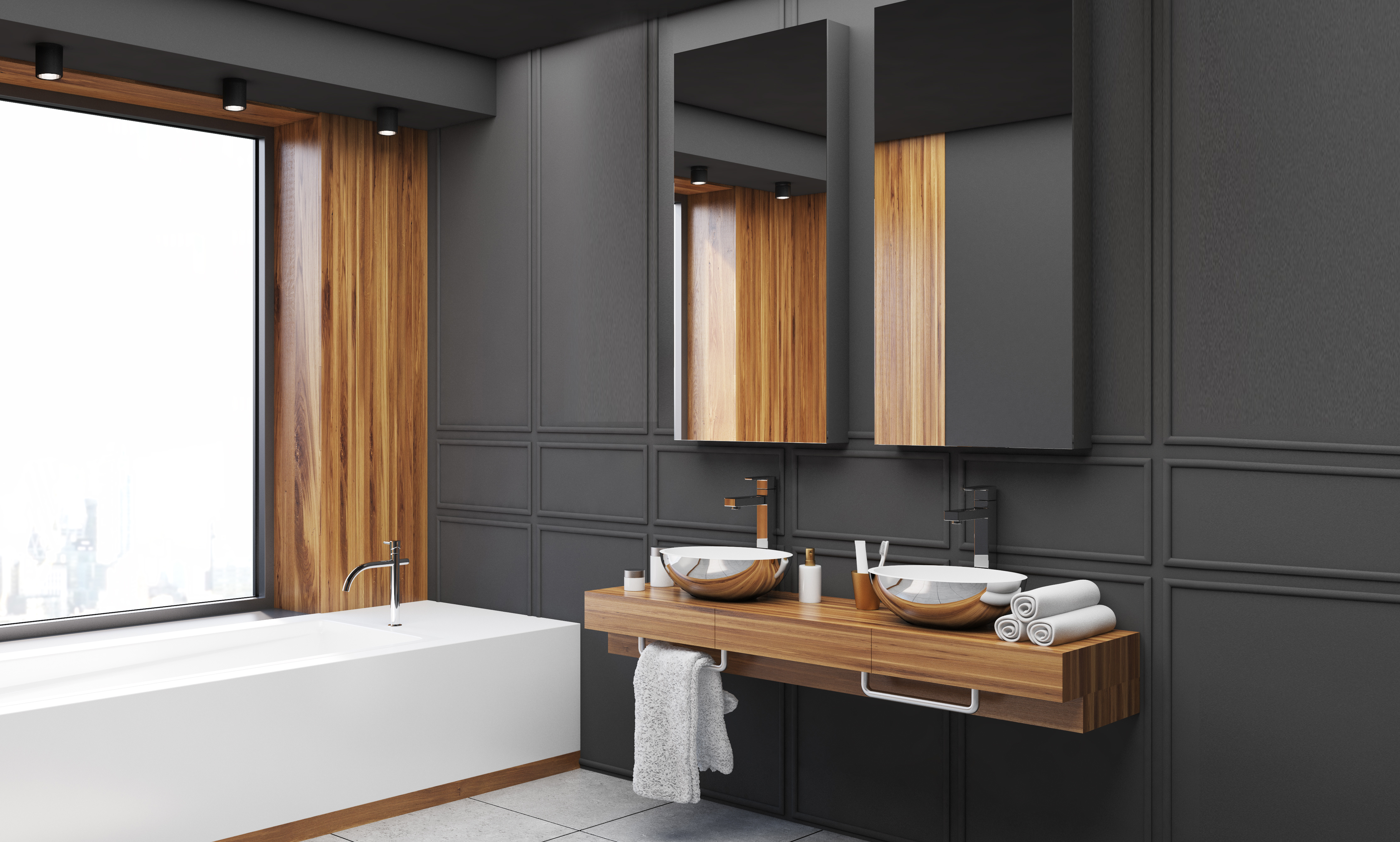 Oprawa stropowa natynkowa FARO IP65 czarna okrągła GU10 LIGHT PRESTIGE - 5