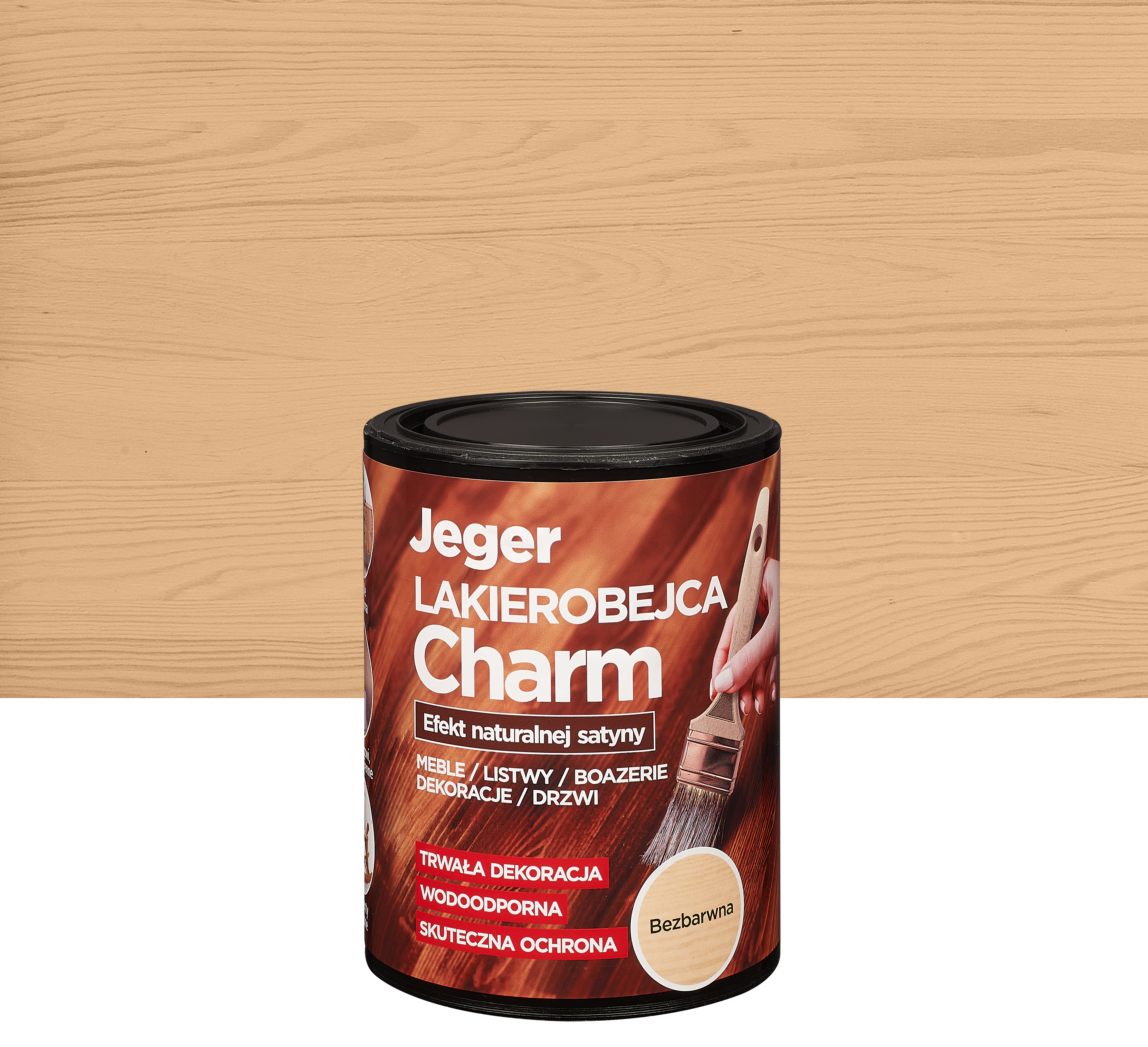 Lakierobejca Charm 0.75 l Bezbarwny Jeger