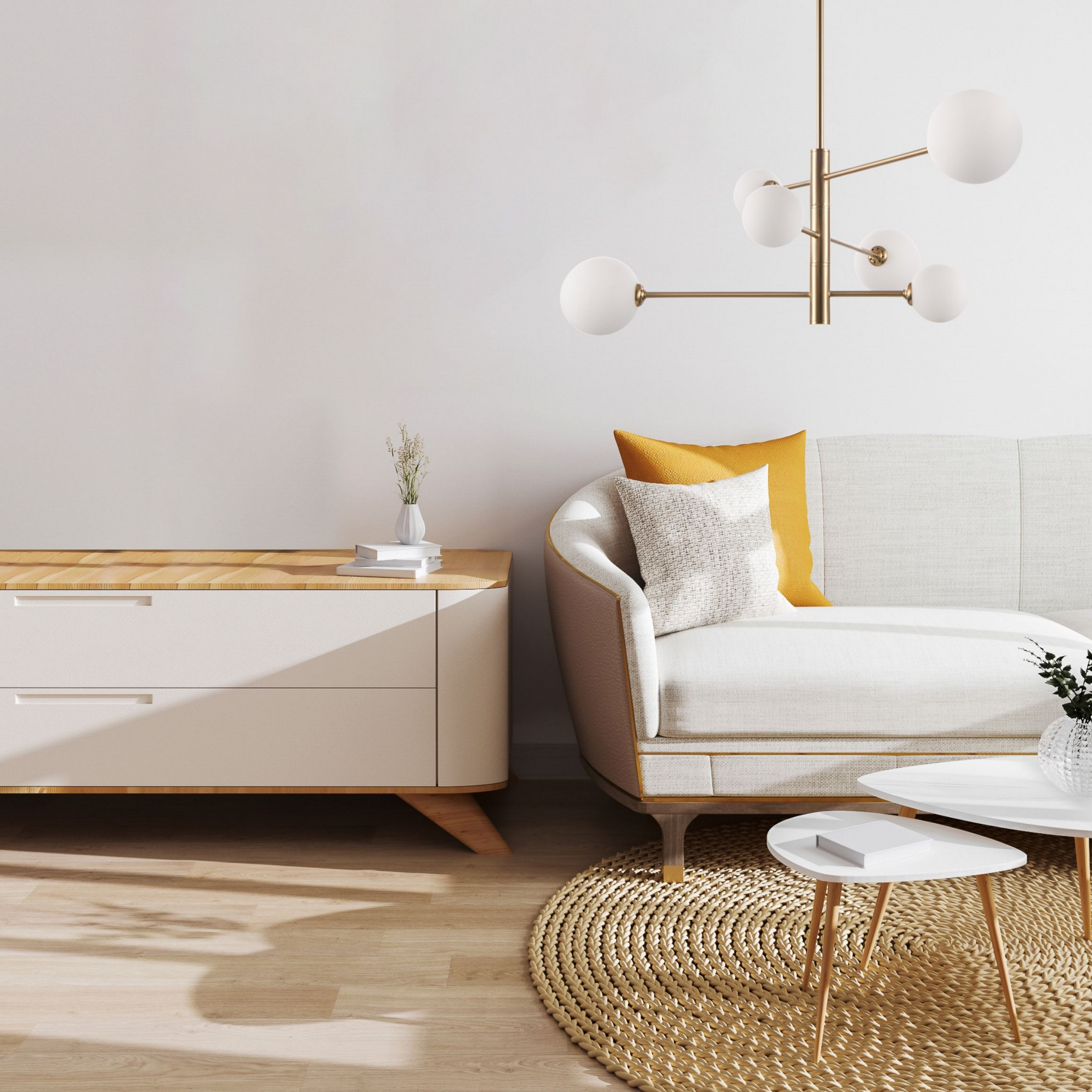 Lampa wisząca Dorado złota 4 x G9 Light Presige - 5