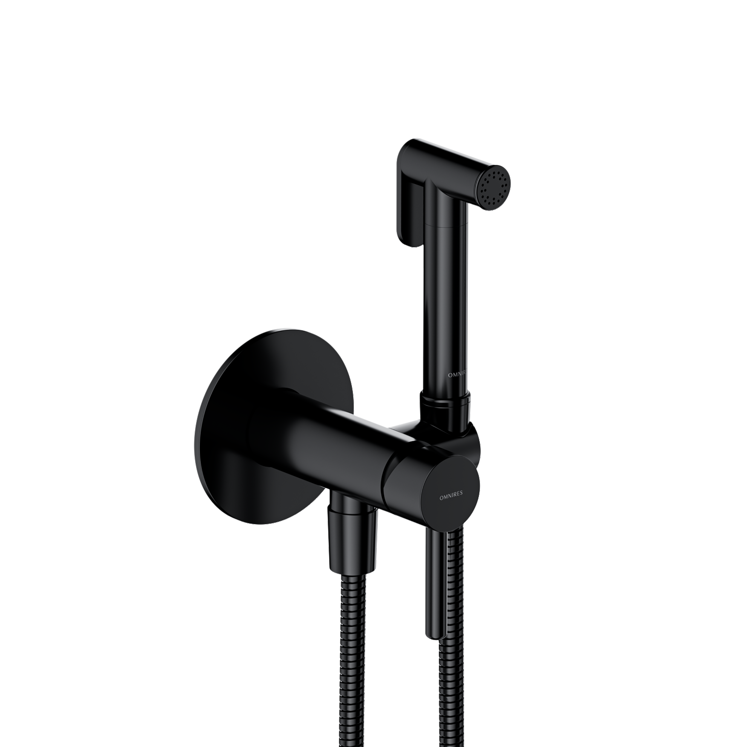 Bateria podtynkowa bidetowa Simplon Czarna Omnires