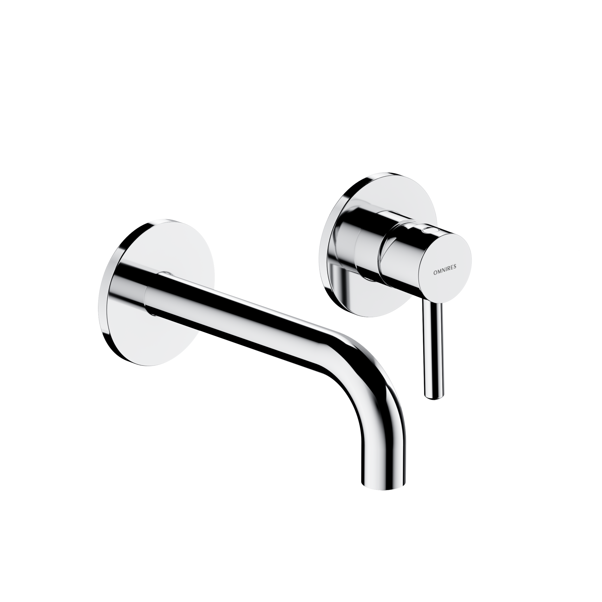 Bateria umywalkowa podtynkowa głowica 25 mm chrom Simplon Omnires