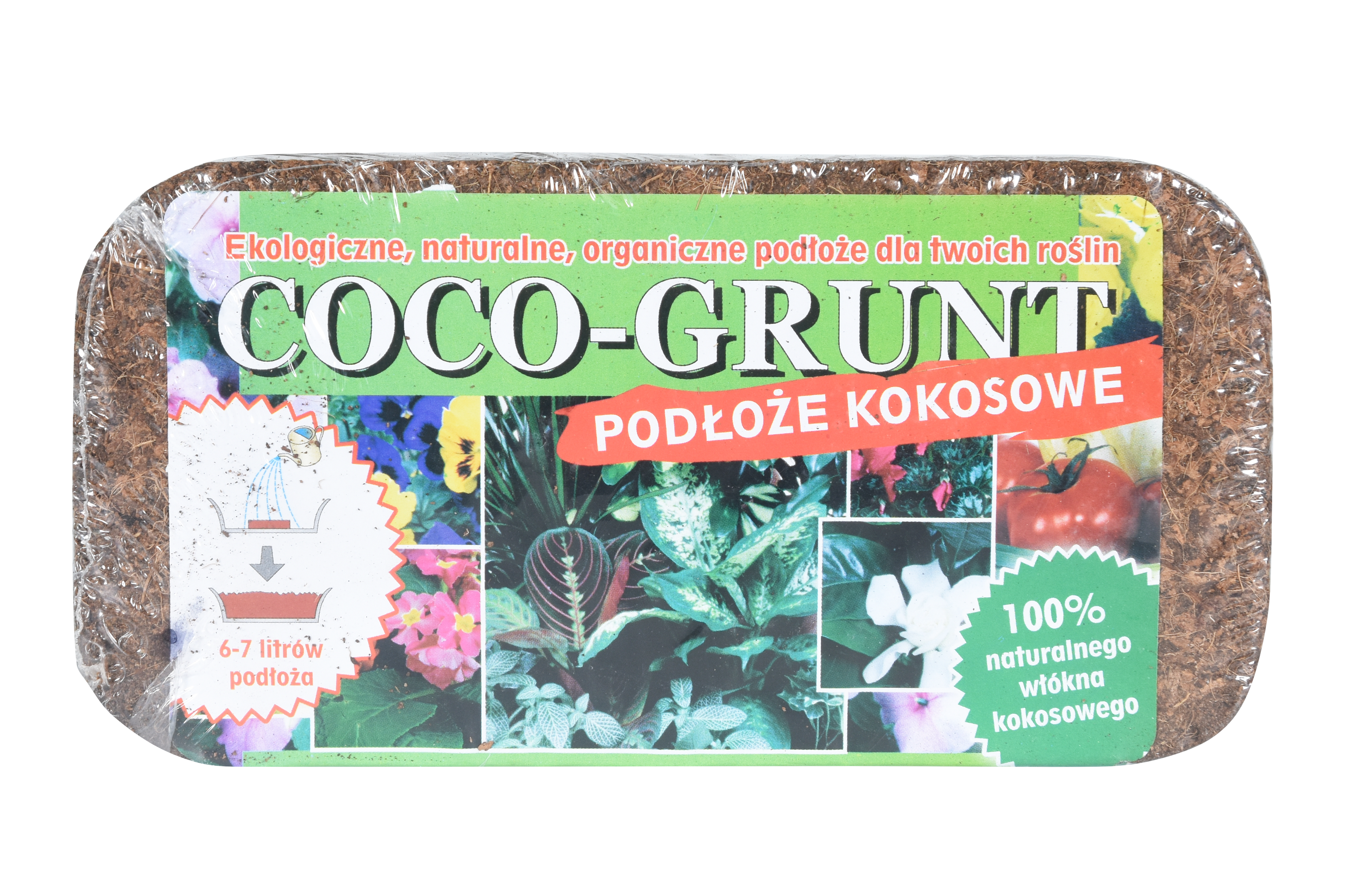 Podłoże włókno kokosowe brykiet 7l Ceres - 2