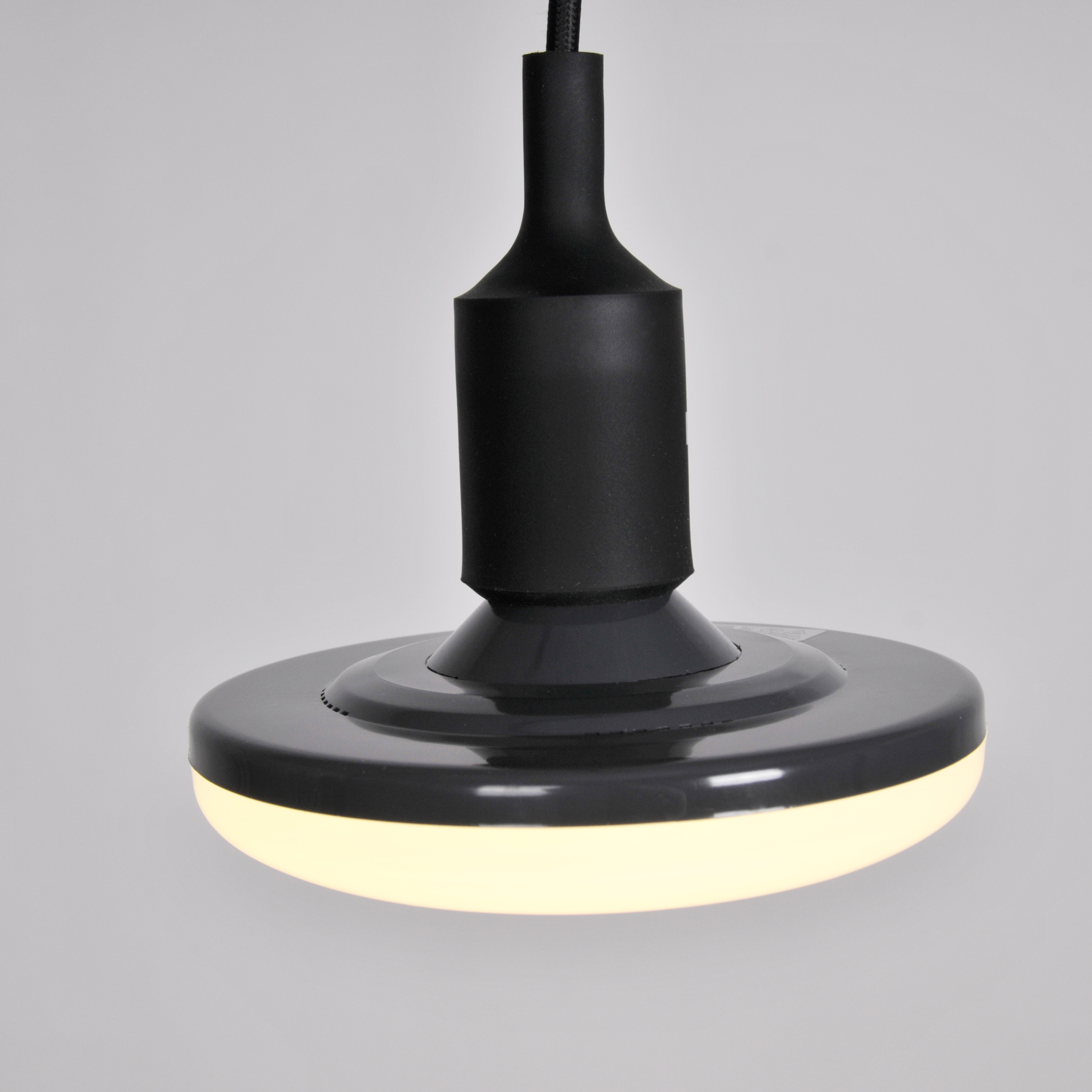 Lampa wisząca Kiki czarna 850 lm E27 Polux - 6