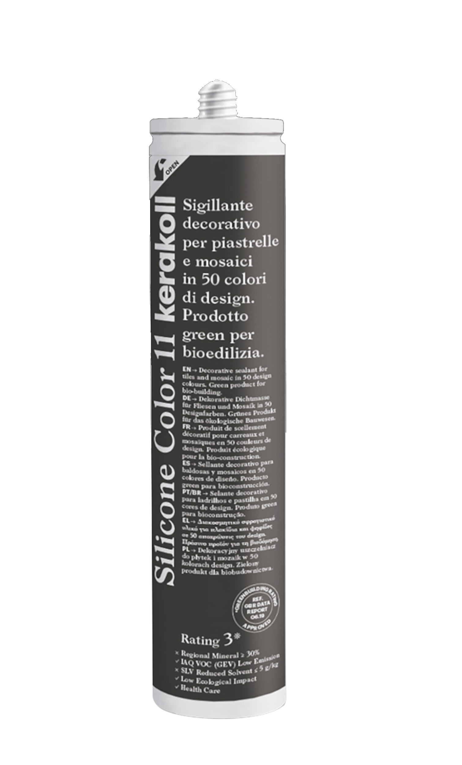 Silikon sanitarny color 11 310 ml Kerakoll - 2