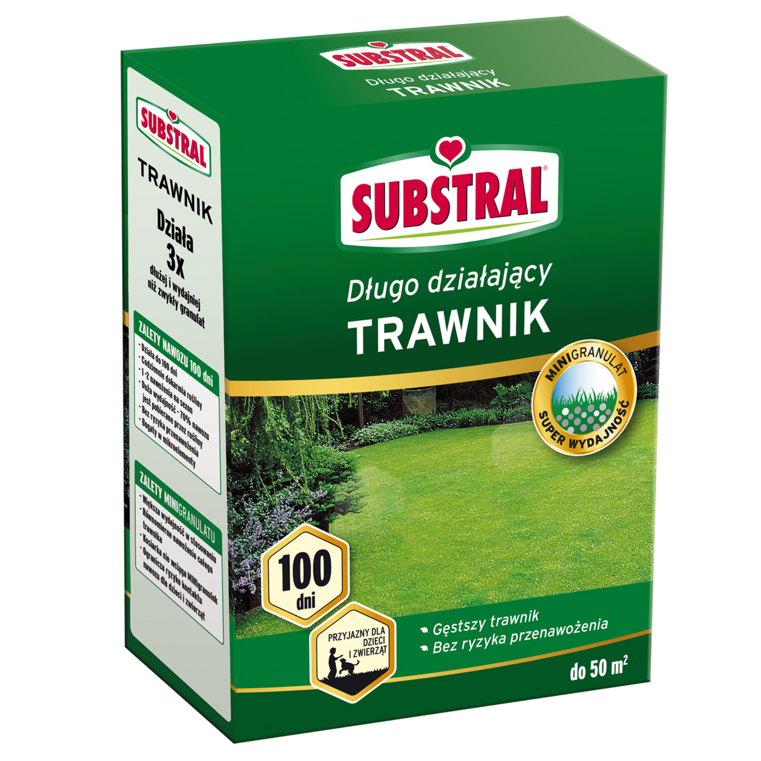 Nawóz do trawnika 100 dni 1kg Substral