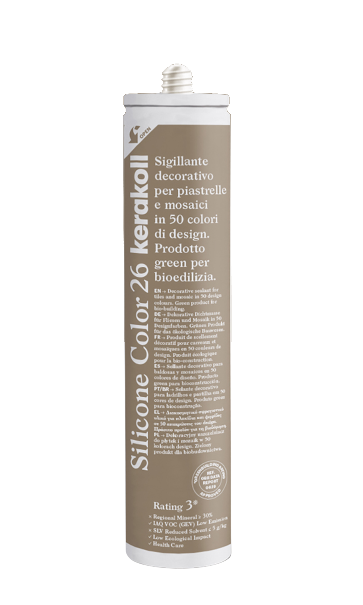 Silikon sanitarny color 26 310 ml Kerakoll - 2