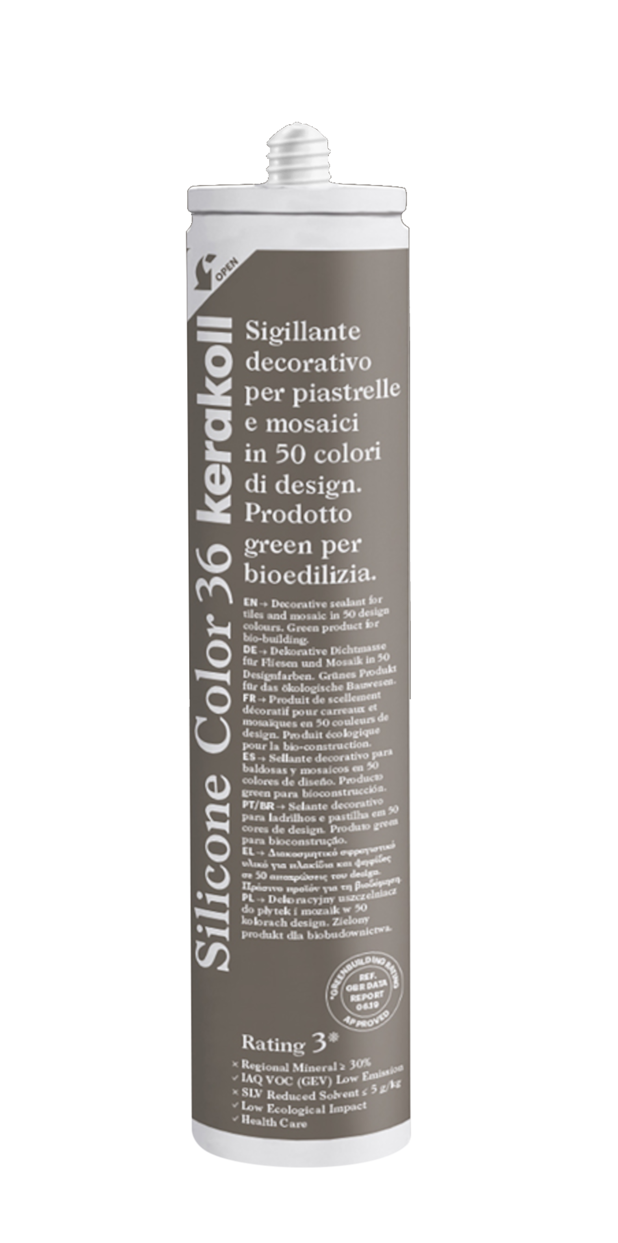 Silikon sanitarny color 36 310 ml Kerakoll - 2