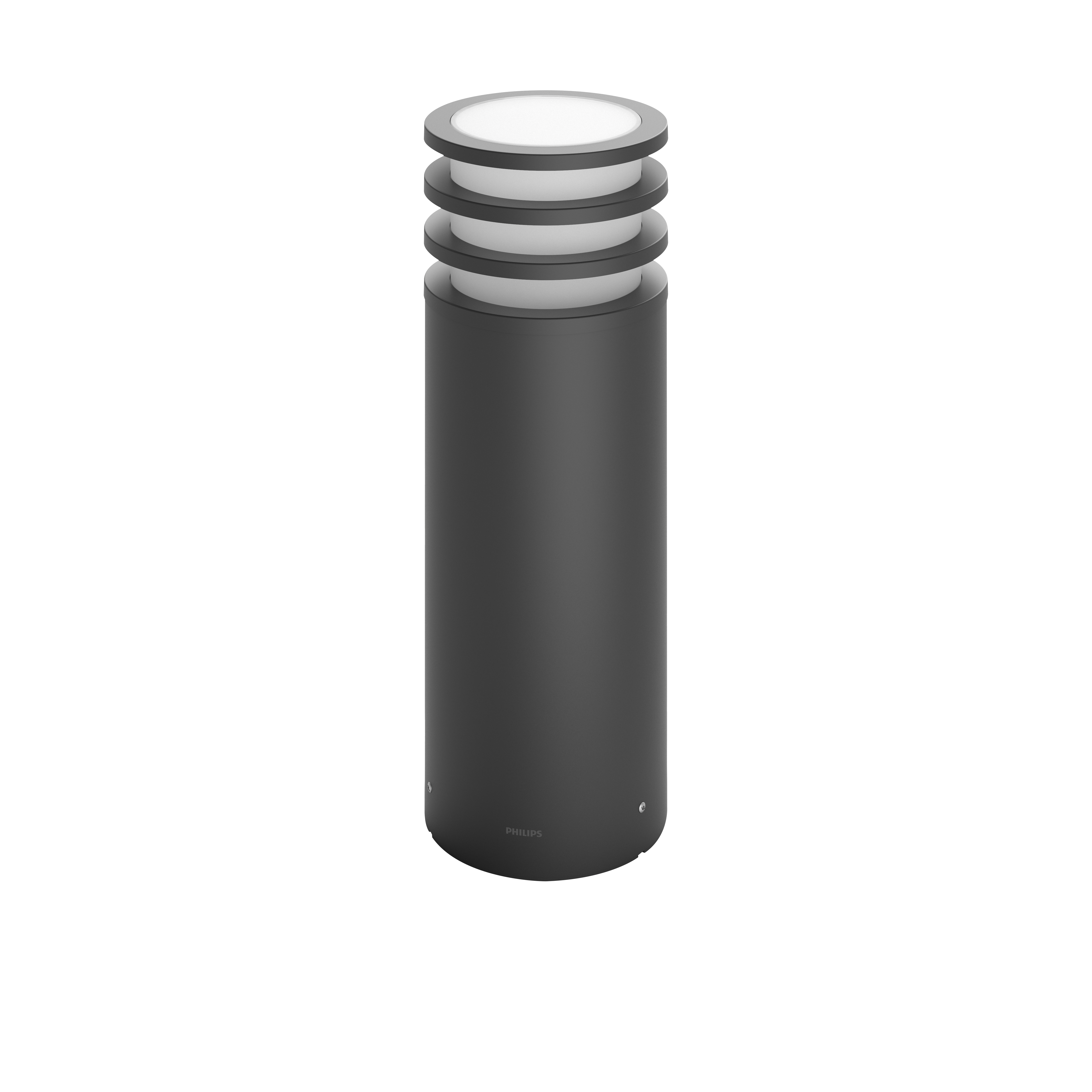 Lampa ogrodowa słupek Lucca grafitowa IP44 40 cm E27 Philips Hue