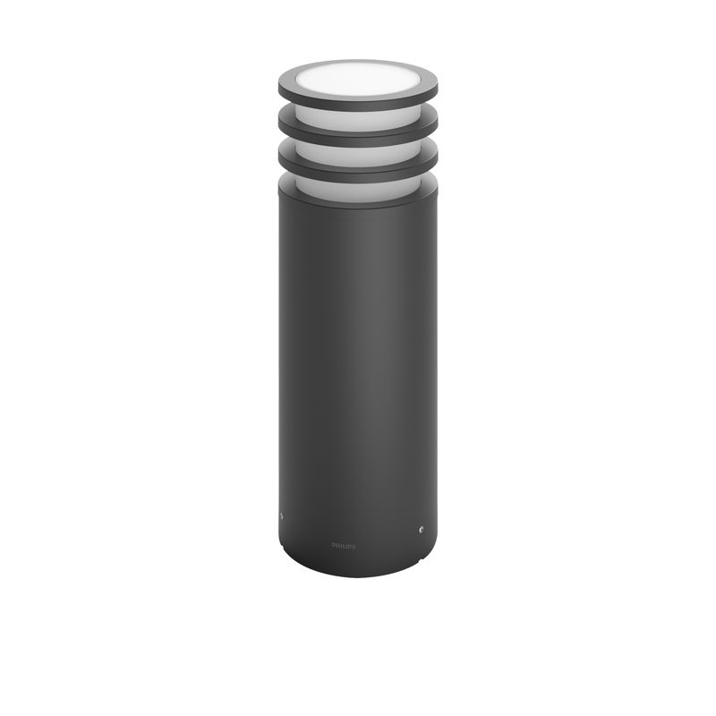 Lampa ogrodowa słupek Lucca grafitowa IP44 40 cm E27 Philips Hue