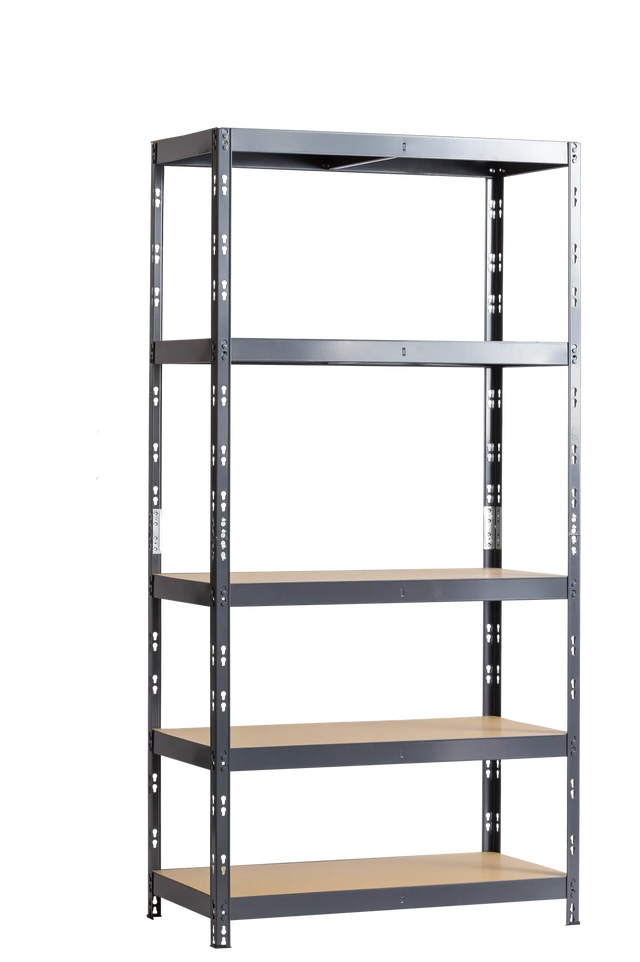 Regał metalowy 200 kg 180 x 90 x 40 cm 5P Metalkas
