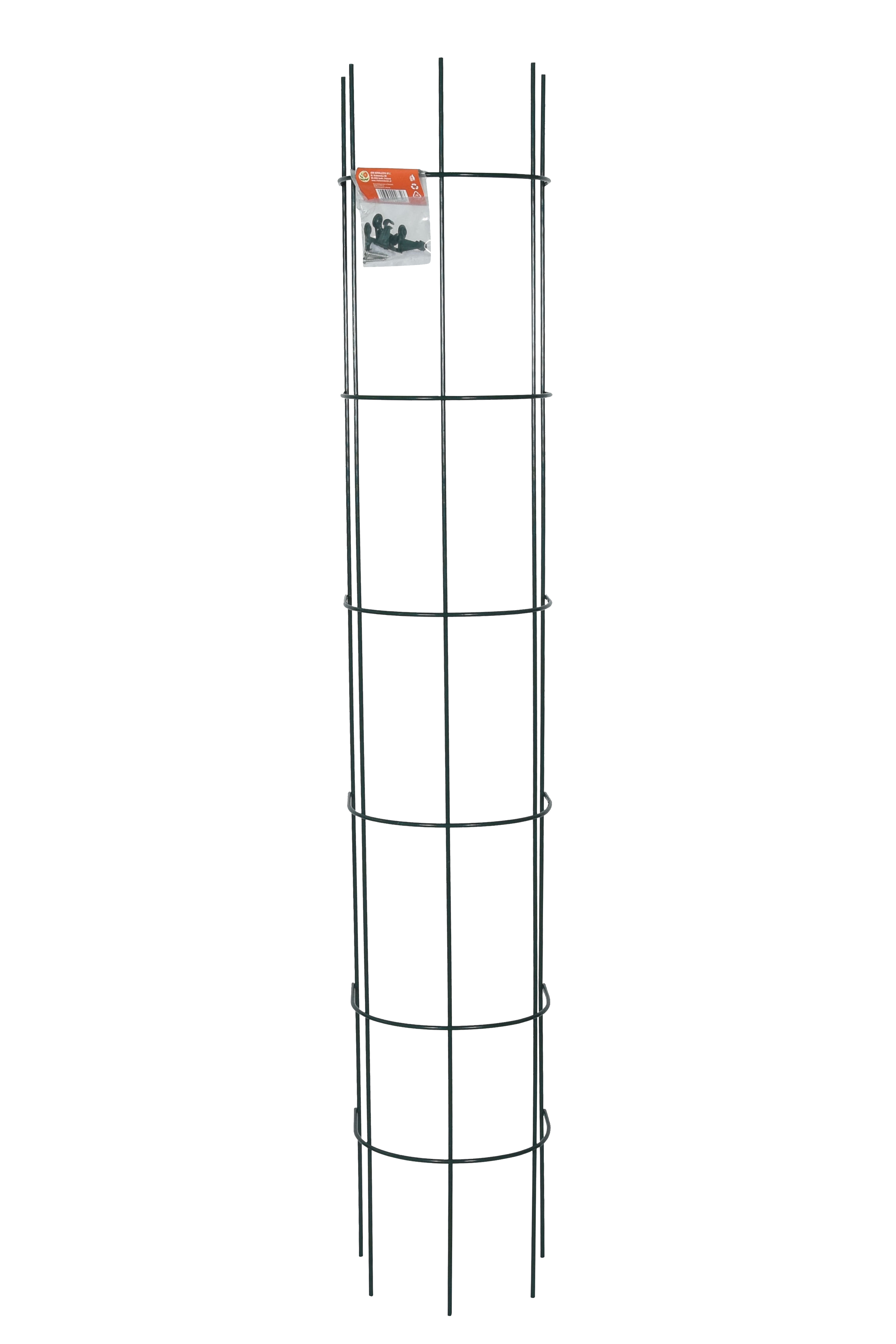 Kolumna do pnączy 150x24 cm metalowa zielona - 2