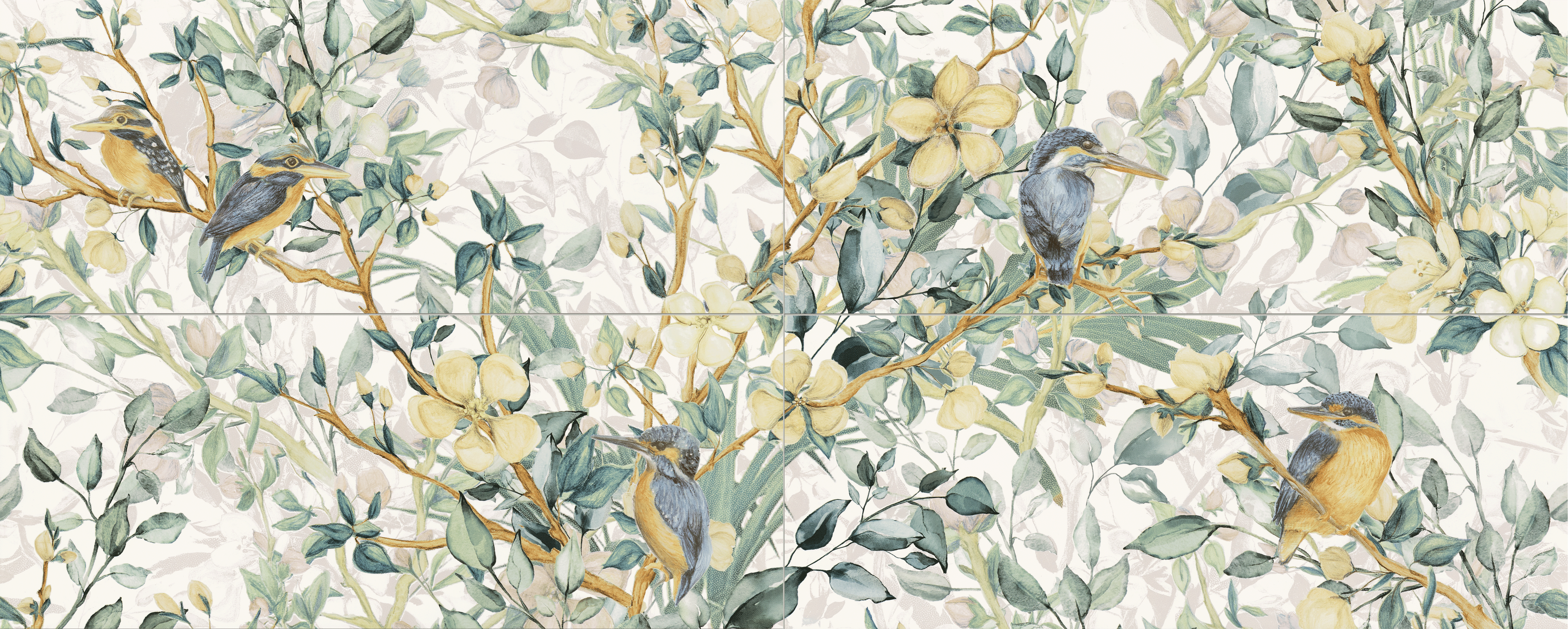 Dekor 4 elementowy Perla Birds 59.8x149.8 Arte - 7