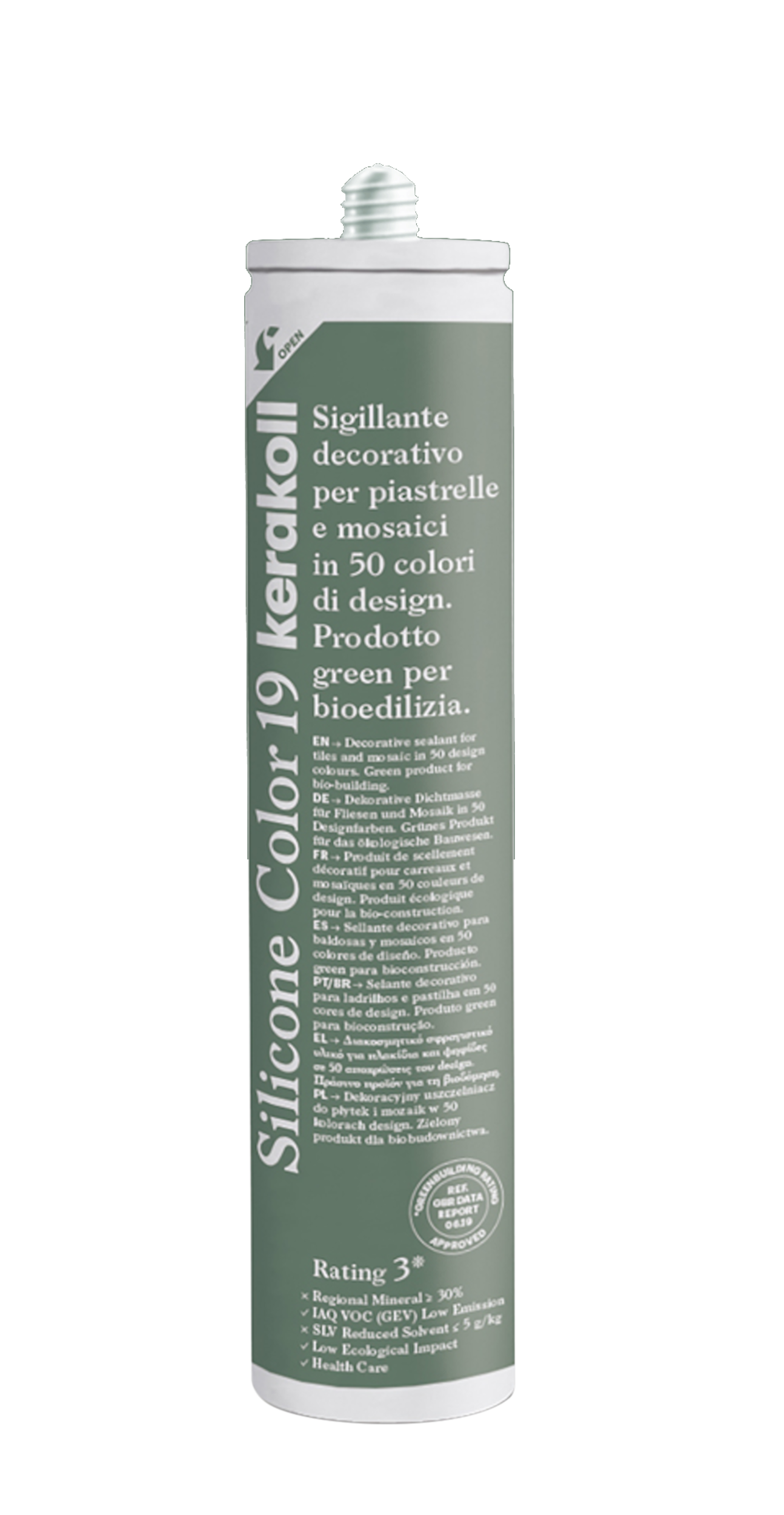 Silikon sanitarny color 19 310 ml Kerakoll - 2