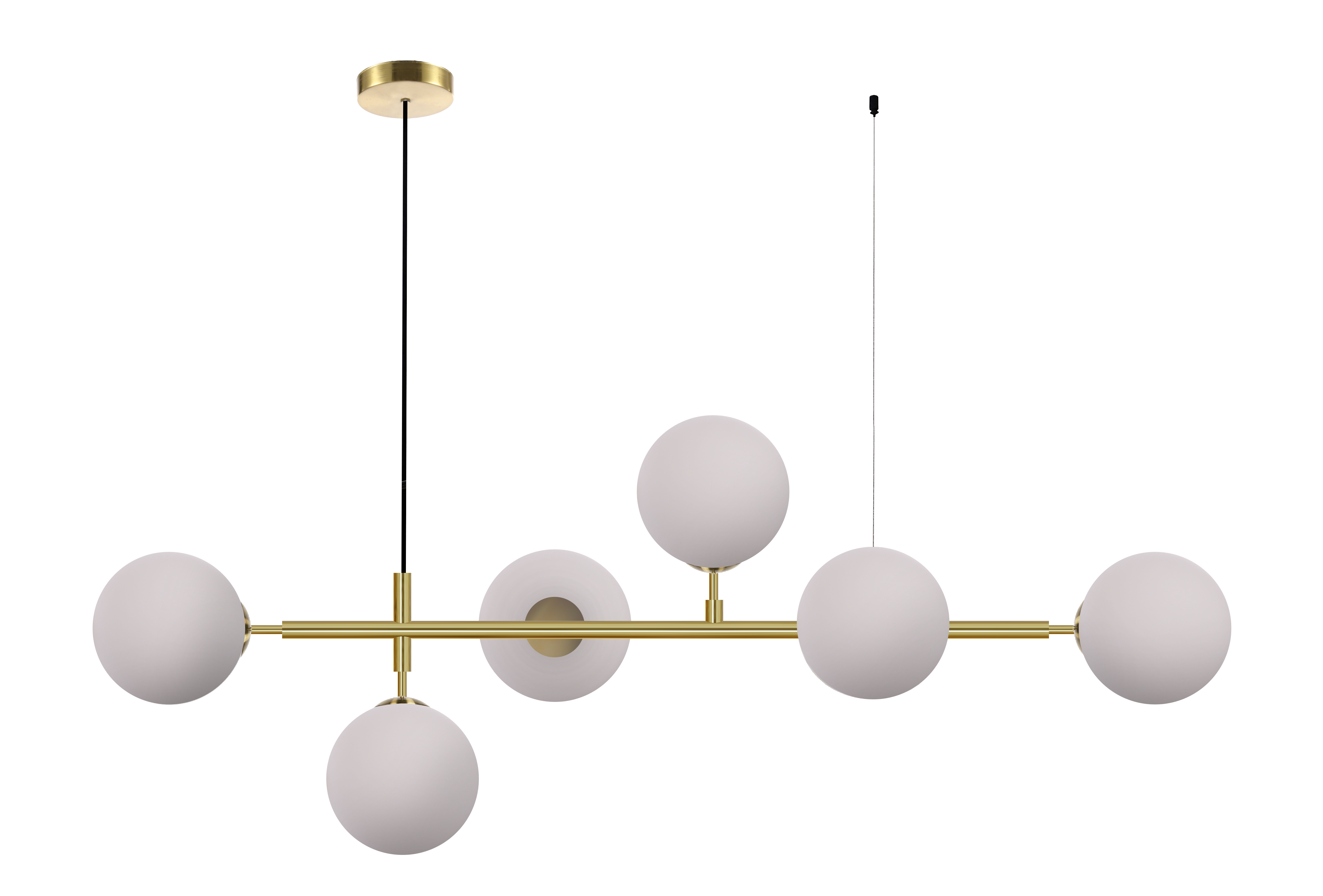 Lampa wisząca Alisa złoty 6 x E14