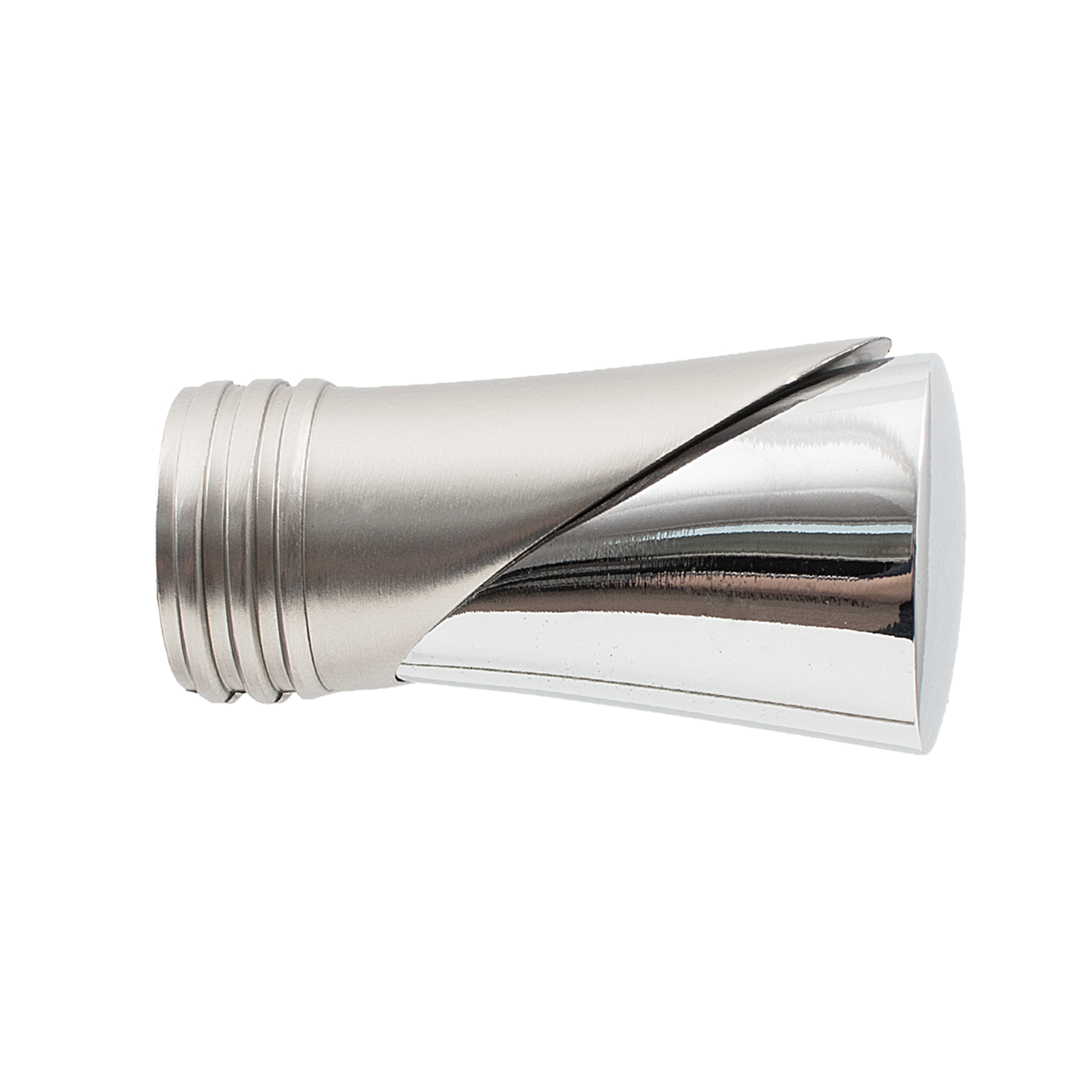 Końcówka do karnisza Vega chrom satyna 19 mm 2 szt.