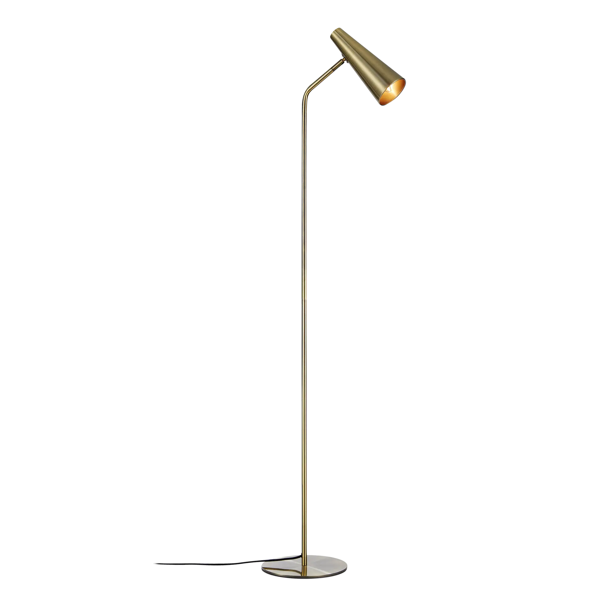 Lampa podłogowa Peak antyczne złoto E14 Markslojd