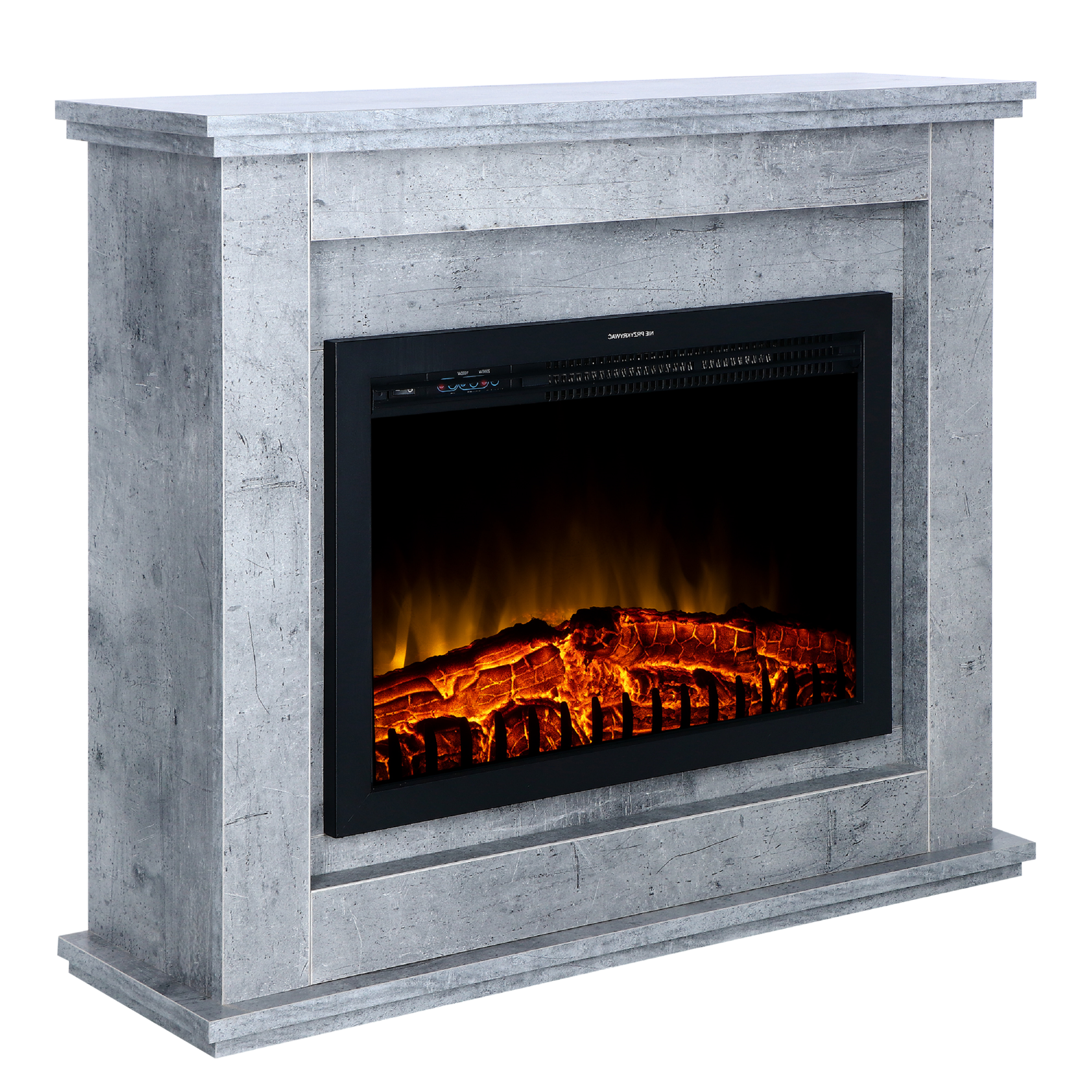 Kominek elektryczny CLOE Beton 2000 W FERRETTI