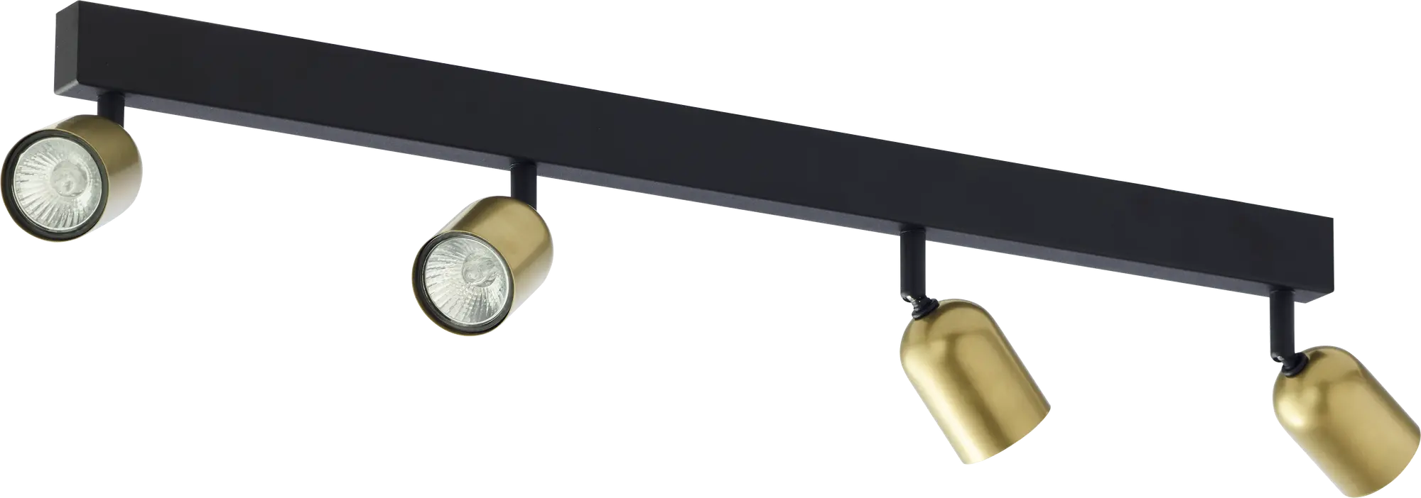 Listwa reflektorowa Top złoto-czarna 4 x GU10 TK Lighting