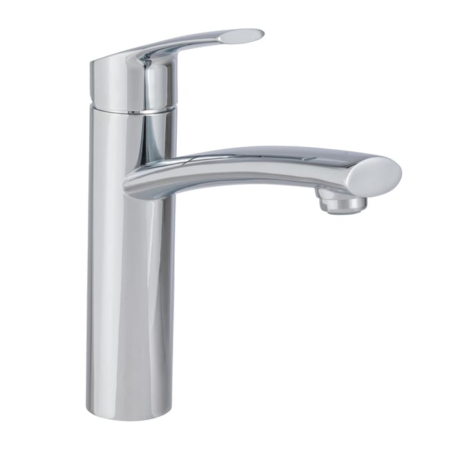 Leroymerlin Rubinetto da cucina a l Diego argento cromato lucido DELINIA