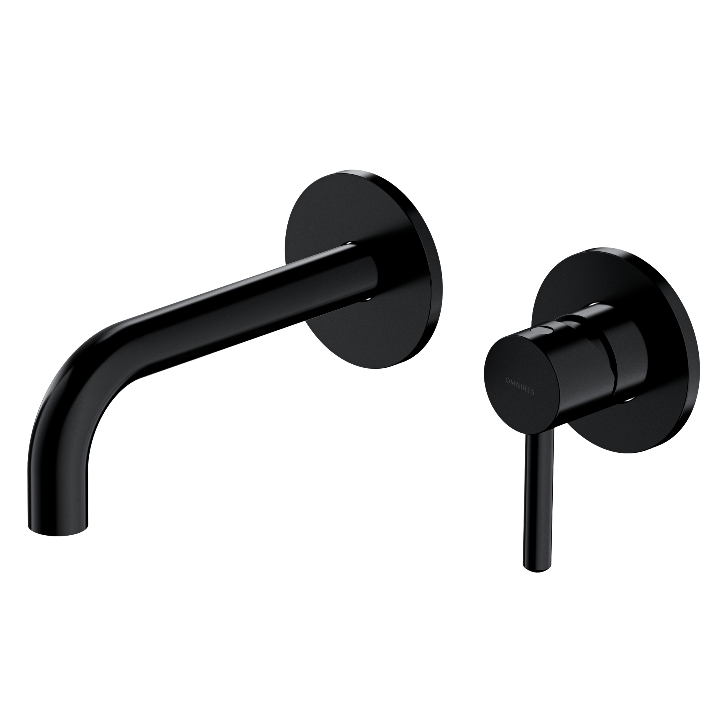 Bateria umywalkowa podtynkowa czarna Simplon Omnires - 4