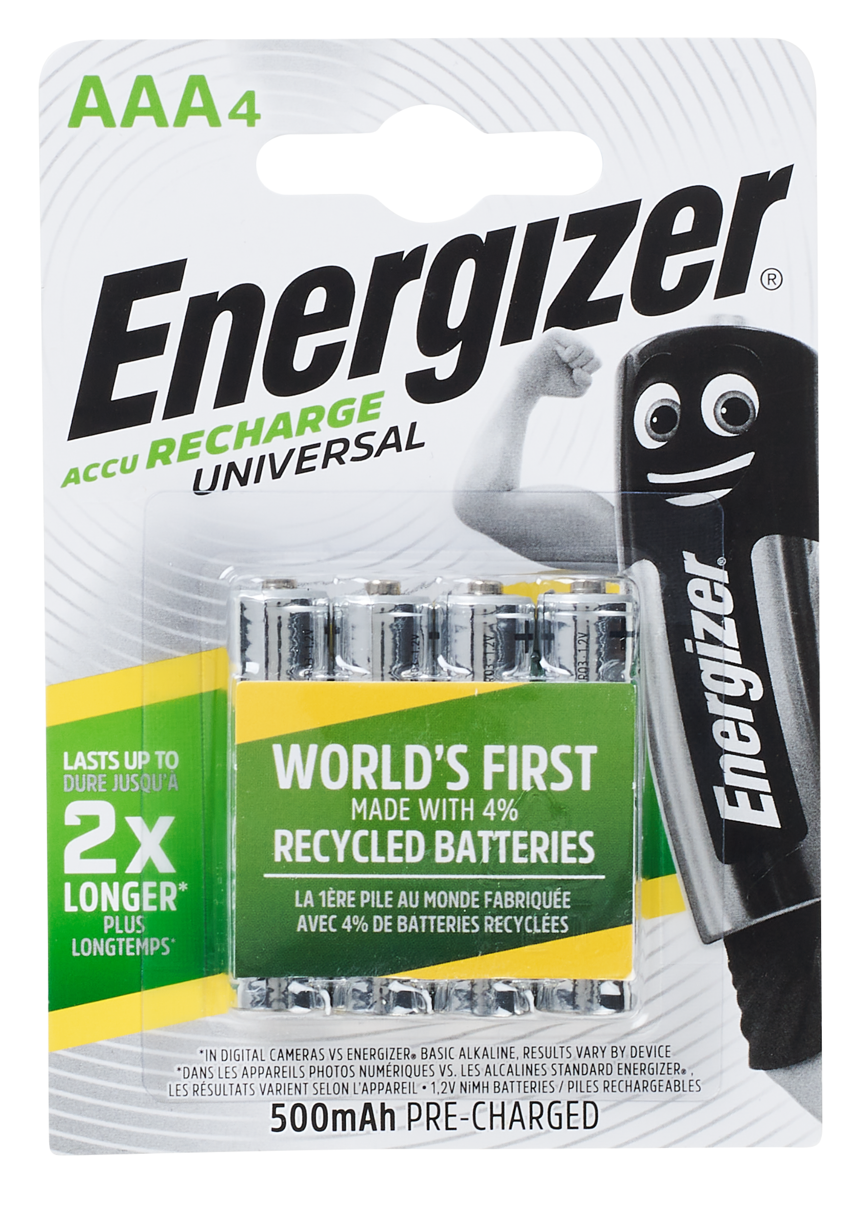 Akumulator UNIVERSAL AAA 4 szt. 1.2 V ENERGIZER - 2