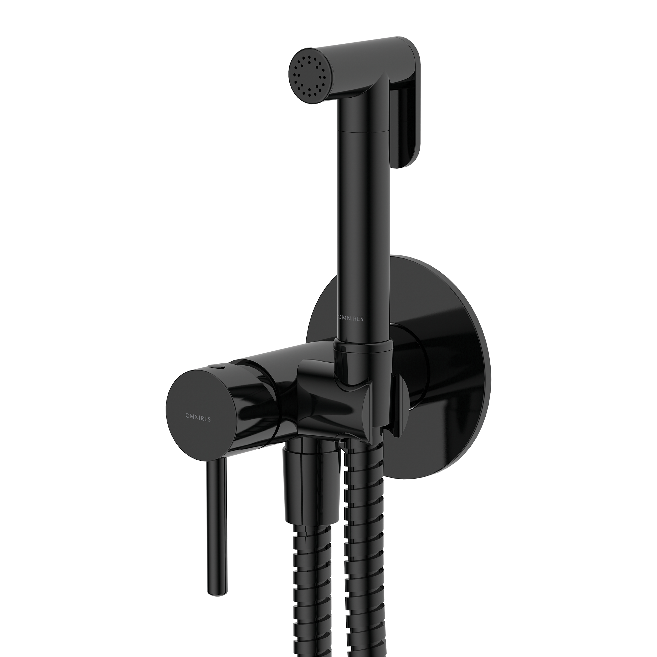 Bateria podtynkowa bidetowa Simplon Czarna Omnires - 6