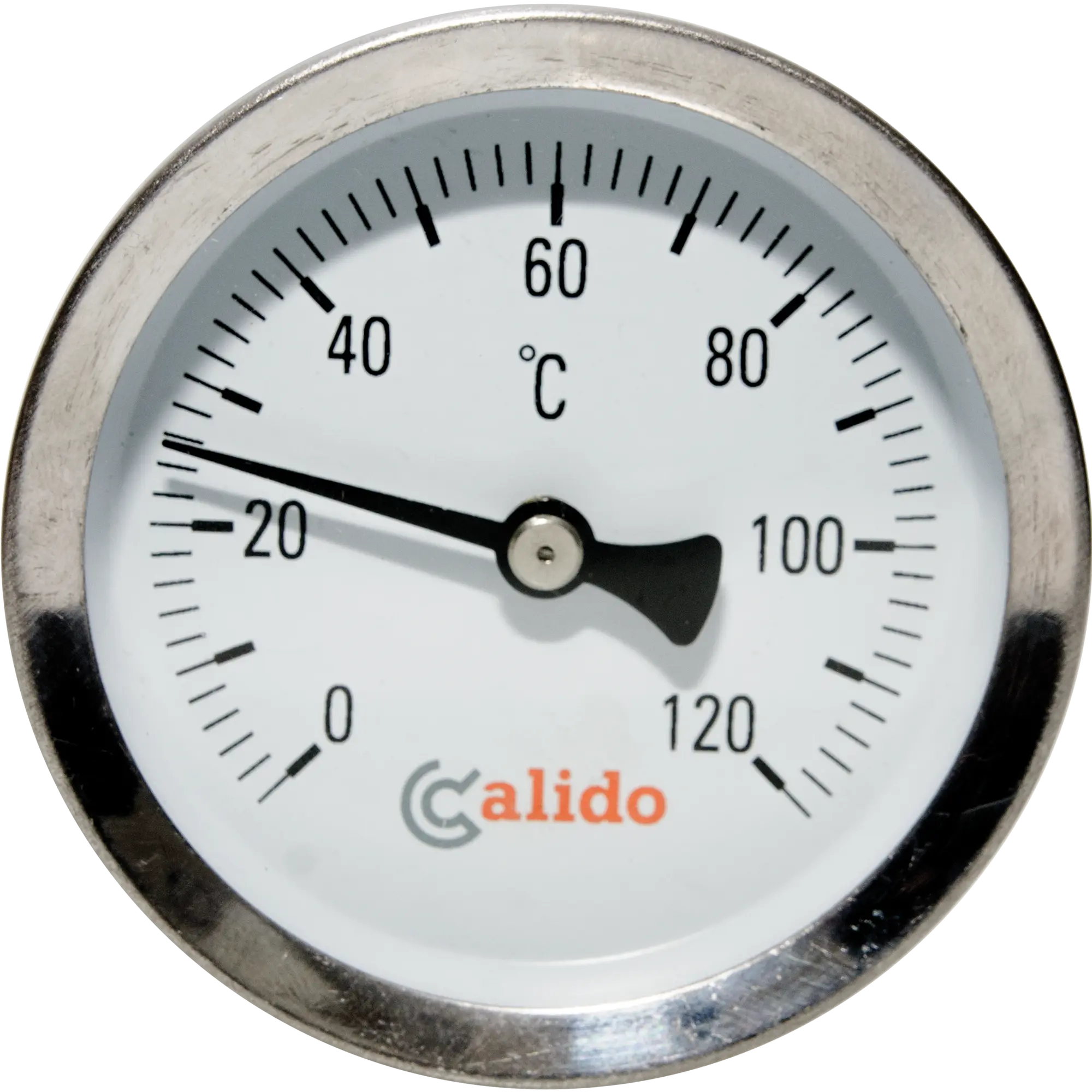 Termometr bimetaliczny przylgowy 63 mm CALIDO