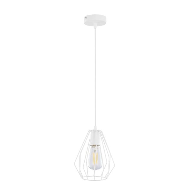 Lampa wiszaca brylant biala e27 tk lighting 45759490