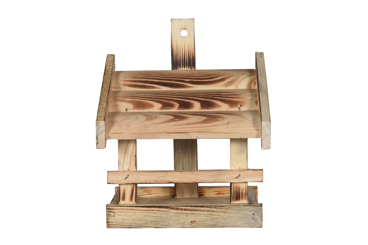 Karmnik dla ptaków 23.5x15x20.5 cm Wróbelek drewniany