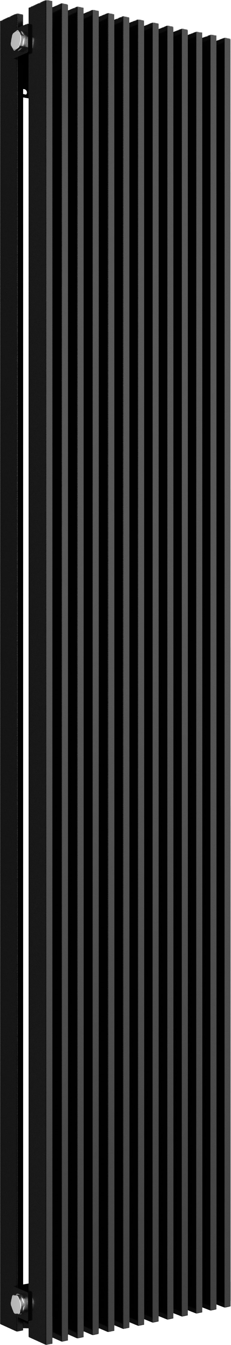 Grzejnik AFRO MODERN2 160x29 cm Czarny Mat 922W Roz 5cm 5 Bar INSTAL PROJEKT