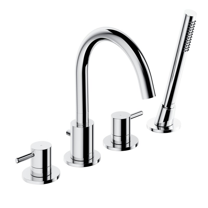 Bateria wannowa chrom Simplon 4-Otw. Omnires