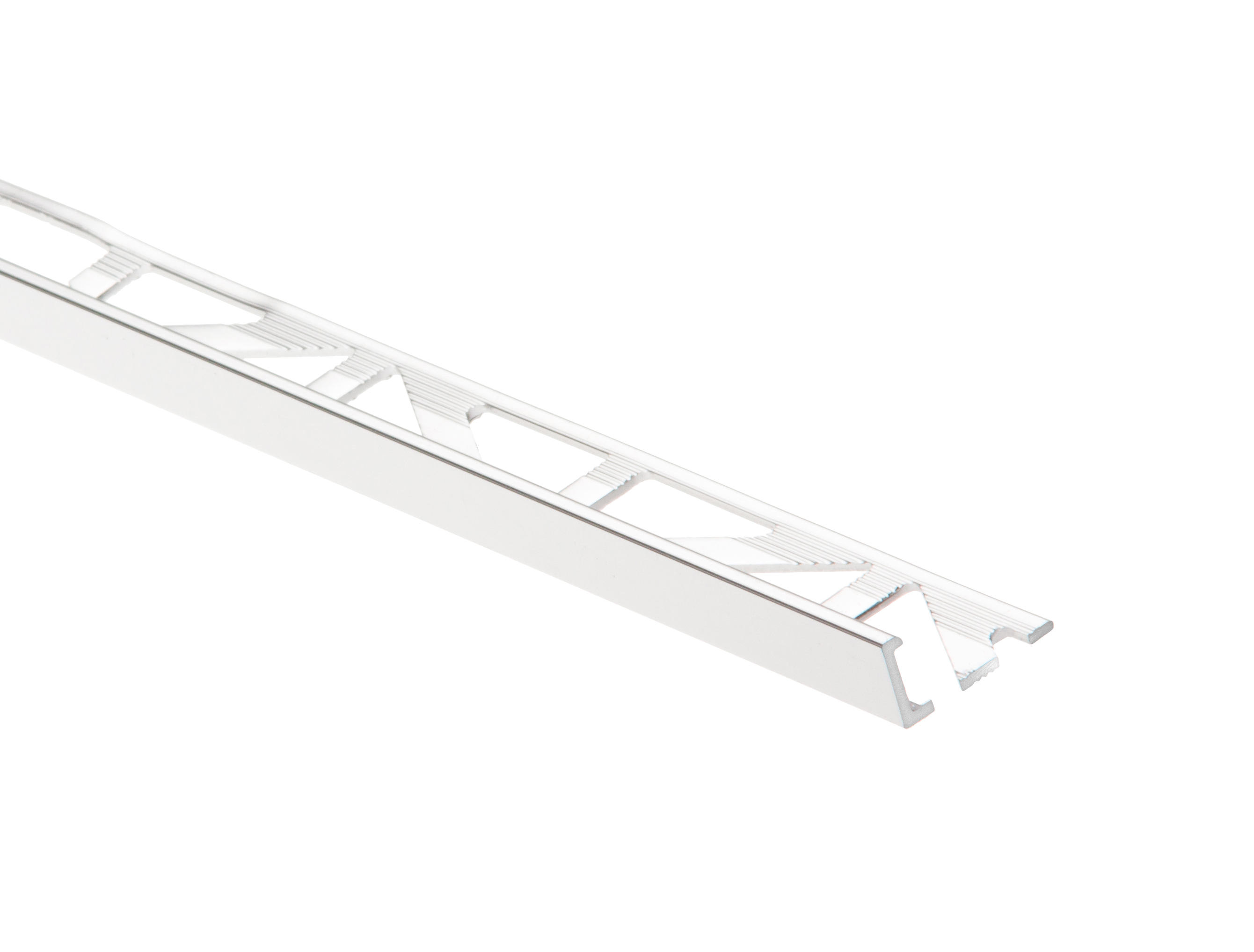 Profil do glazury zewnętrzny aluminium 10 mm / 2.5 m Srebrny Cezar