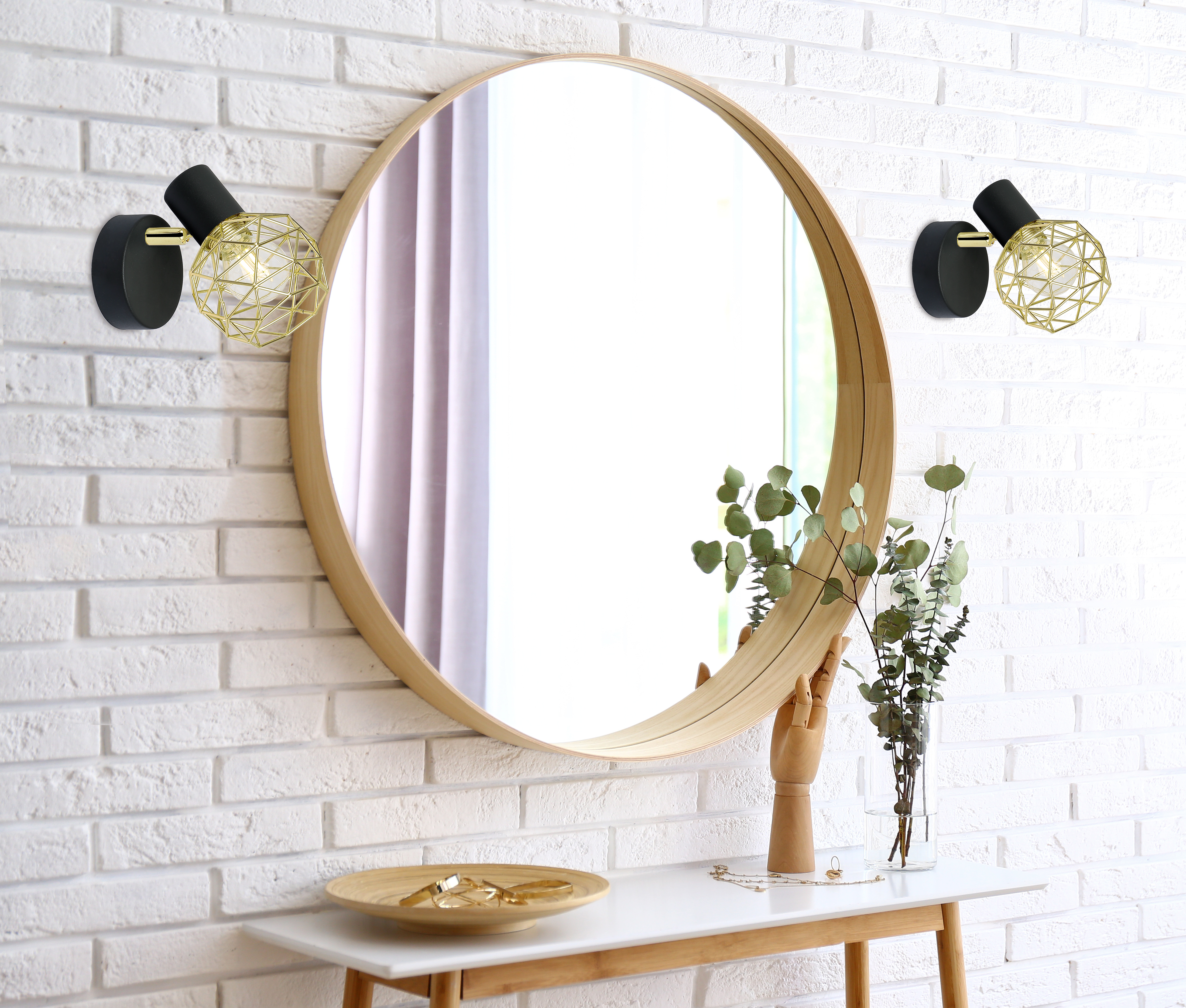 Reflektorek ACROBAT czarno-złoty E14 CANDELLUX - 2