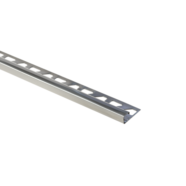 Profil do glazury Stal nierdzewna 10 X 32 mm / 2.5 m Srebrny Cezar